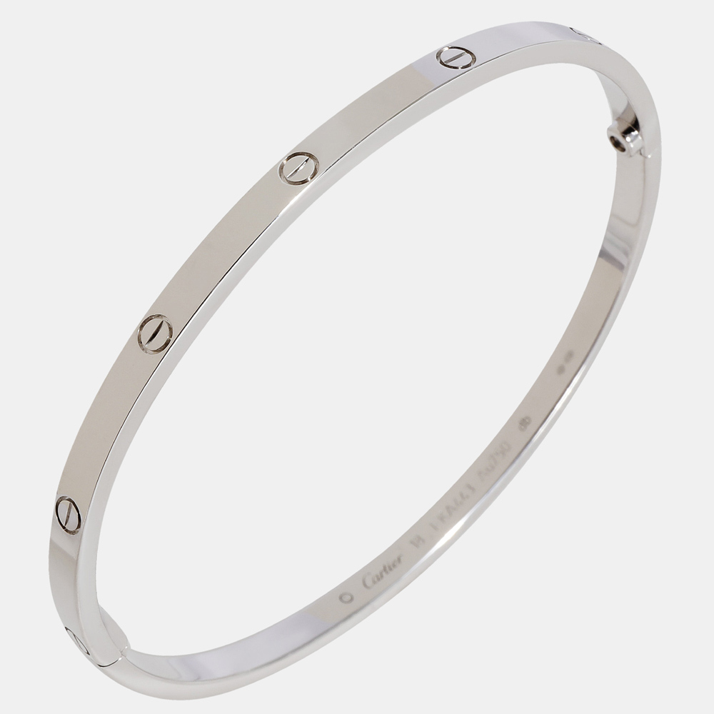 

Cartier Love Bracelet in 18k White Gold