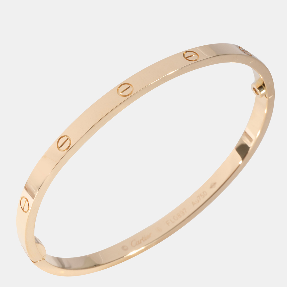 

Cartier Love Bracelet in 18k Yellow Gold