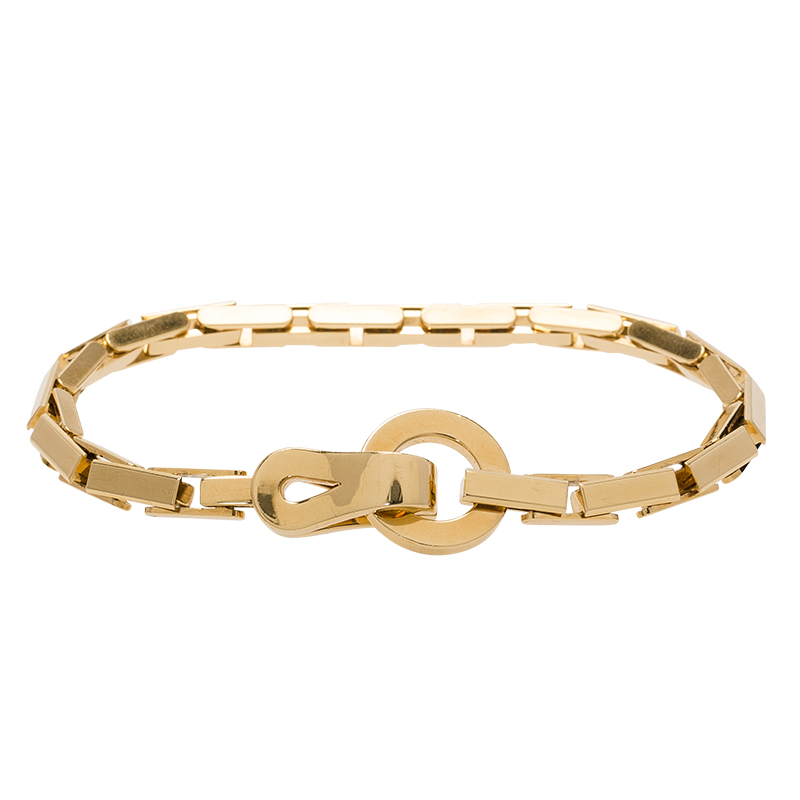 Buy Cartier Agrafe Yellow Gold Bracelet 71468 at best price | TLC