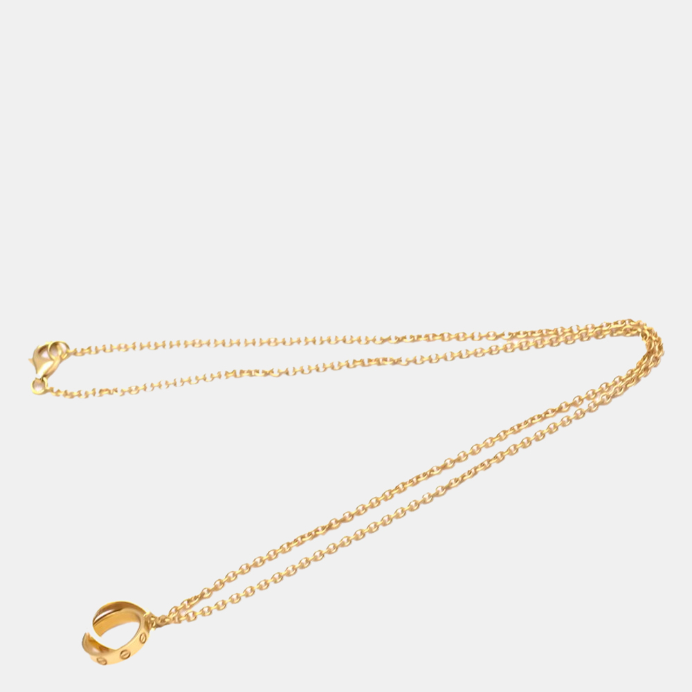 

Cartier Love 18K Rose Gold Necklace