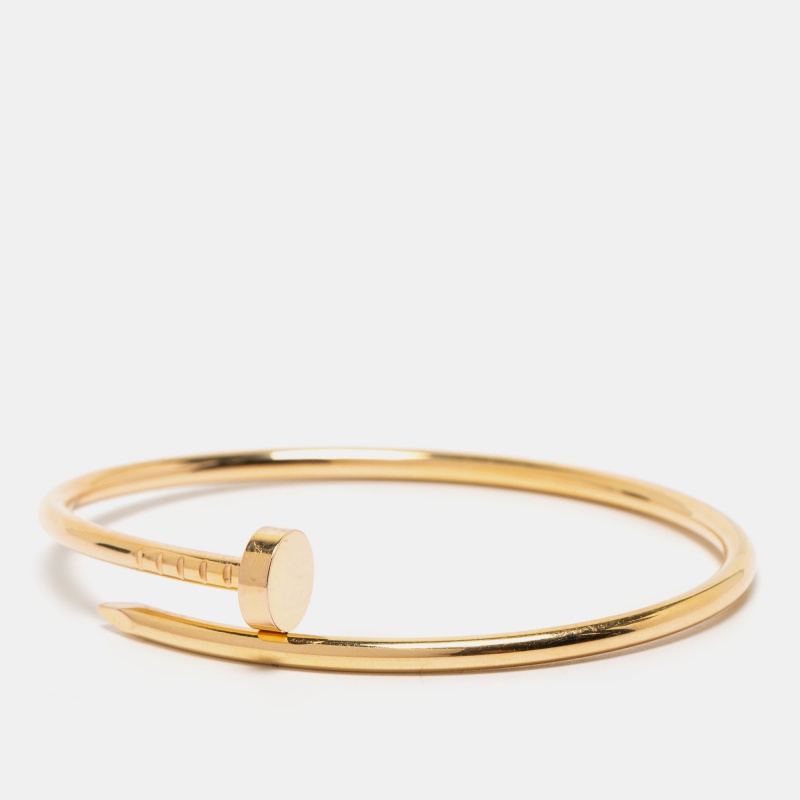 

Cartier Juste Un Clou 18k Yellow Gold Bracelet 15