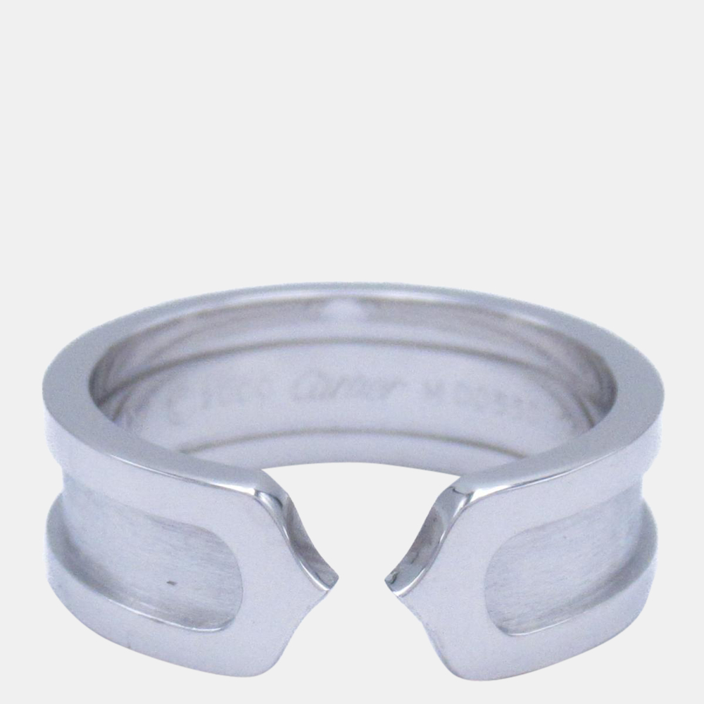 

Cartier C De Cartier 18K White Gold Ring EU