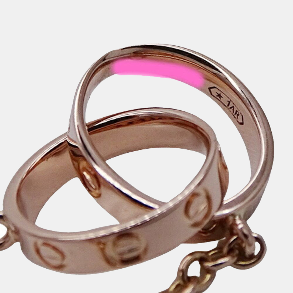 

Cartier Love 18 Rose Gold Bracelet 20.5