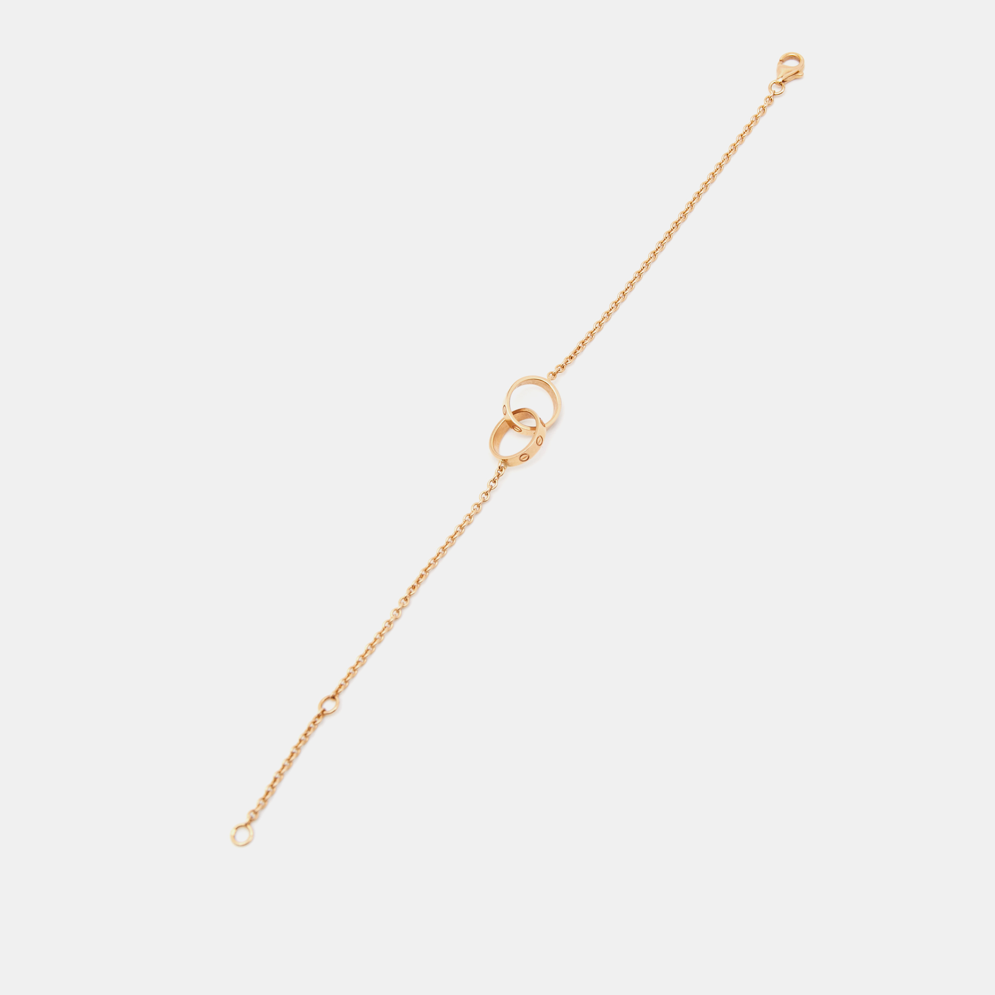 

Cartier Love Interlocking Loops 18k Rose Gold Bracelet