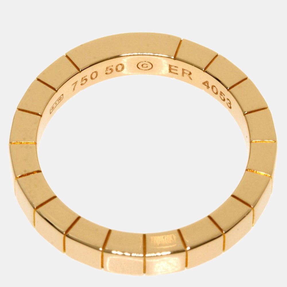 

Cartier Lanieres 18K Rose Gold Ring EU 50