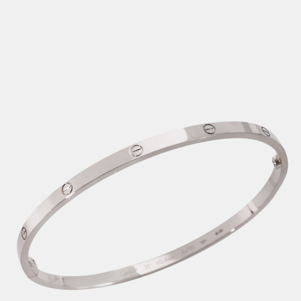 

Cartier Love Bracelet in 18k White Gold