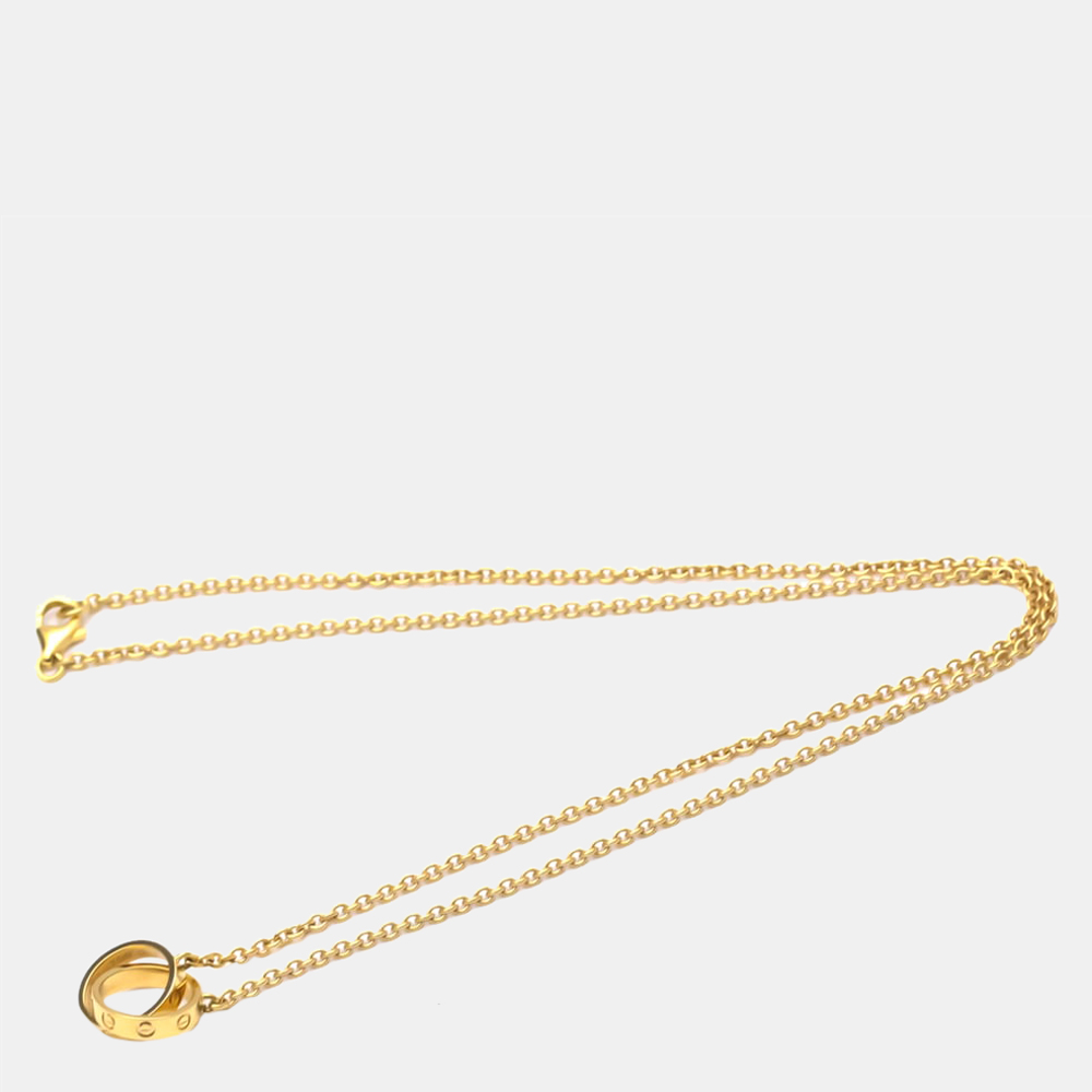 

Cartier Love 18K Rose Gold Necklace