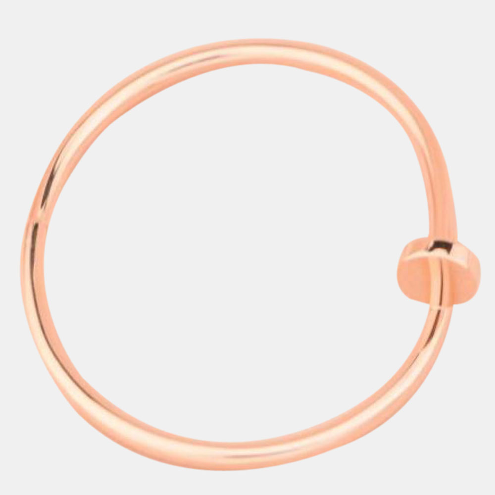 

Cartier Juste Un Clou Small 18K Rose Gold Bracelet 17