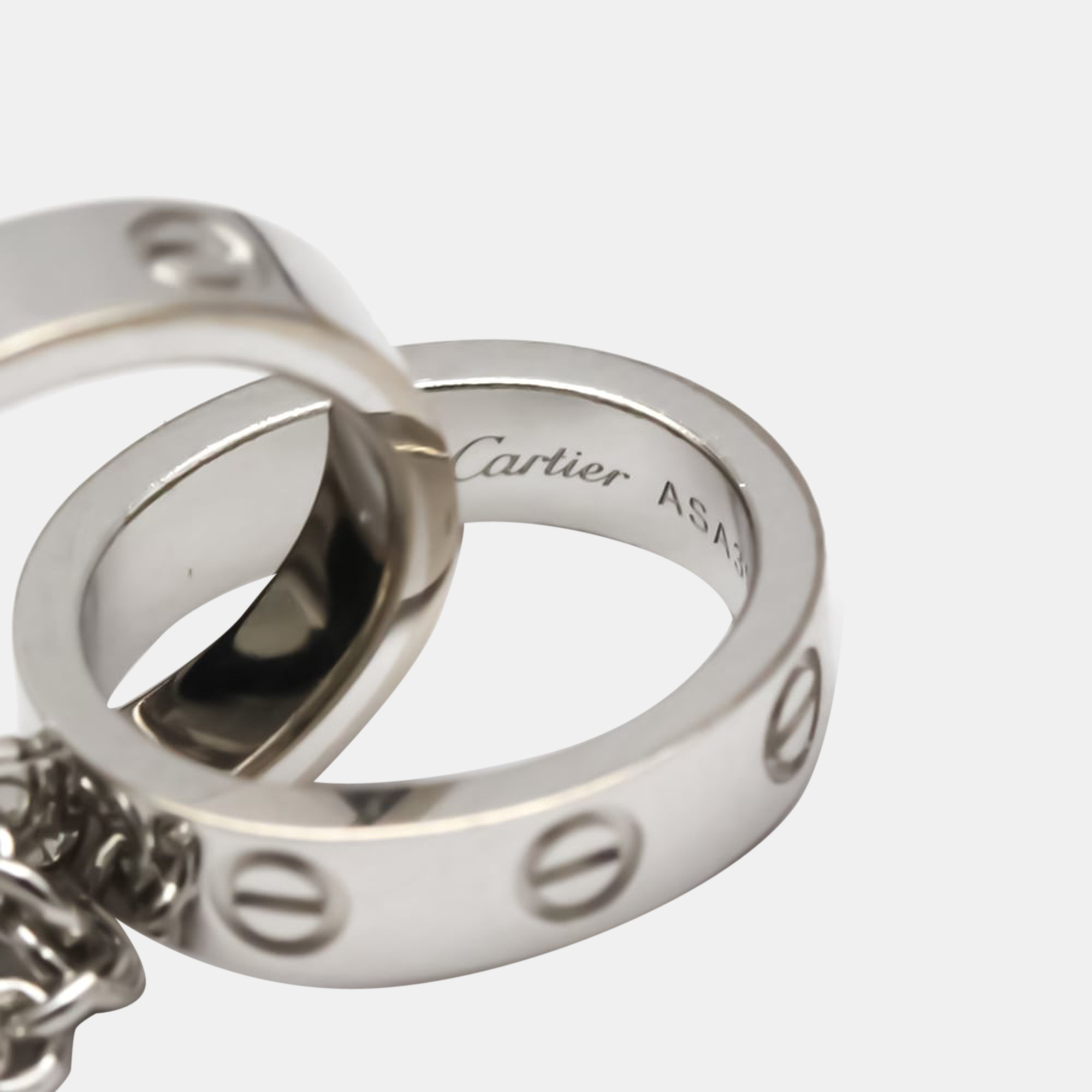 

Cartier Love 18K White Gold Bracelet 17