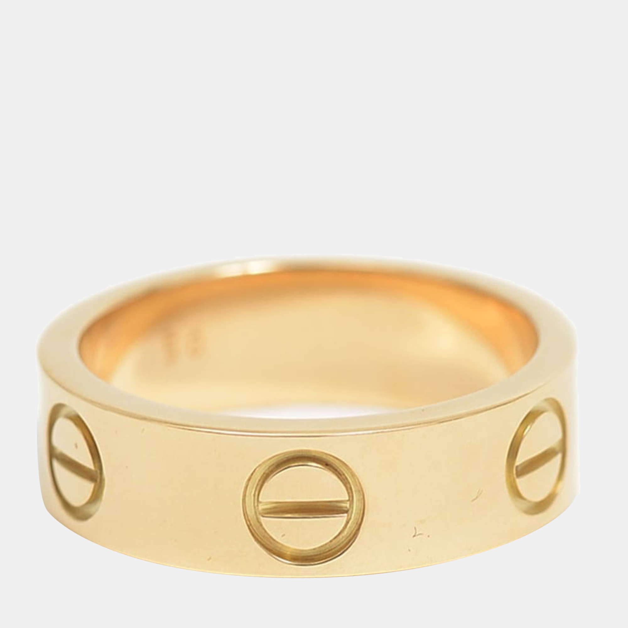 

Cartier Love 18K Yellow Gold Ring EU 50