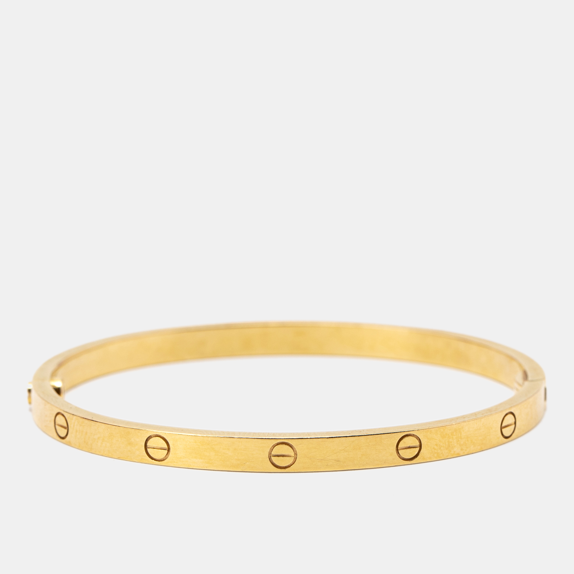 

Cartier Love 18K Yellow Gold Small Model Bracelet 15