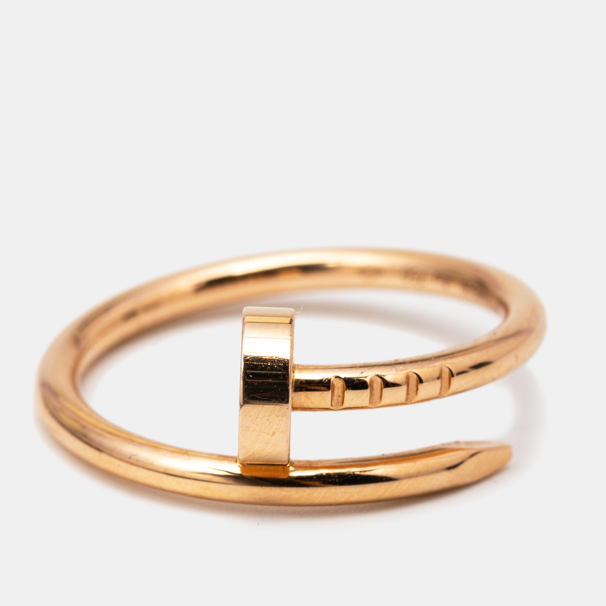 

Cartier Juste Un Clou 18k Rose Gold Small Model Ring Size