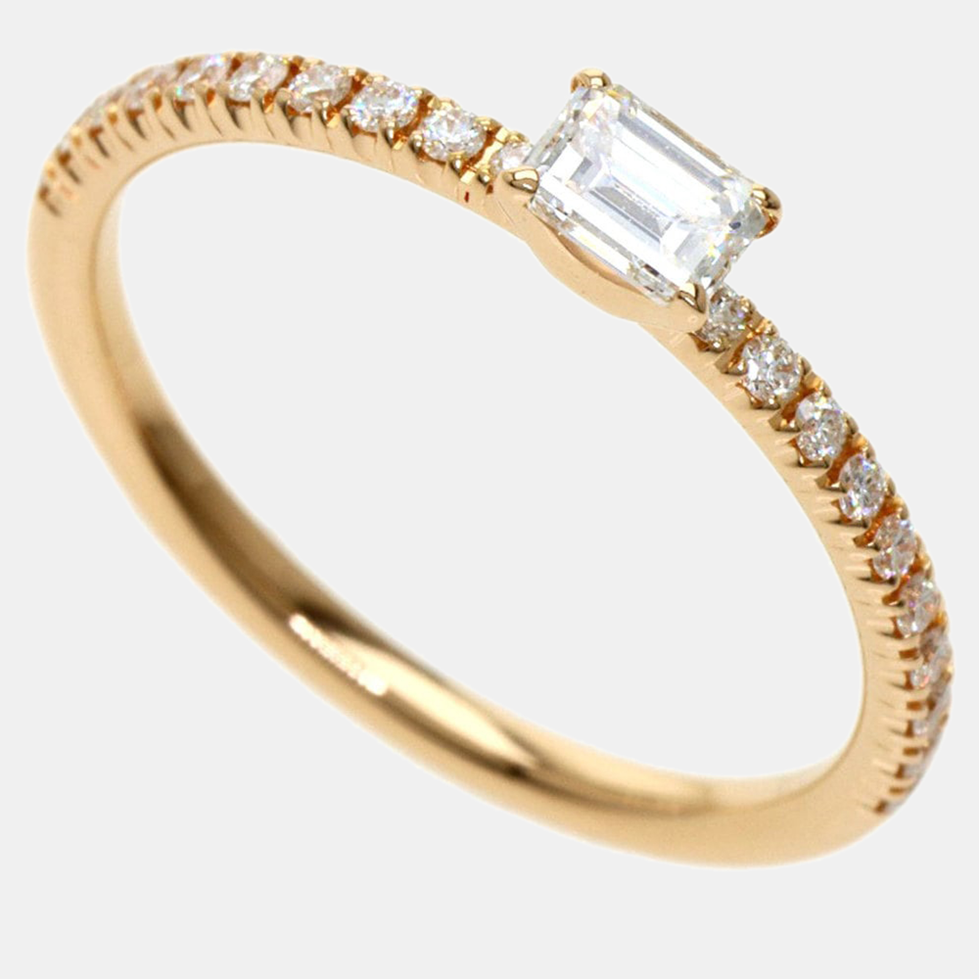 

Cartier Ethancel de 47 diamond ring K18 pink gold ladies