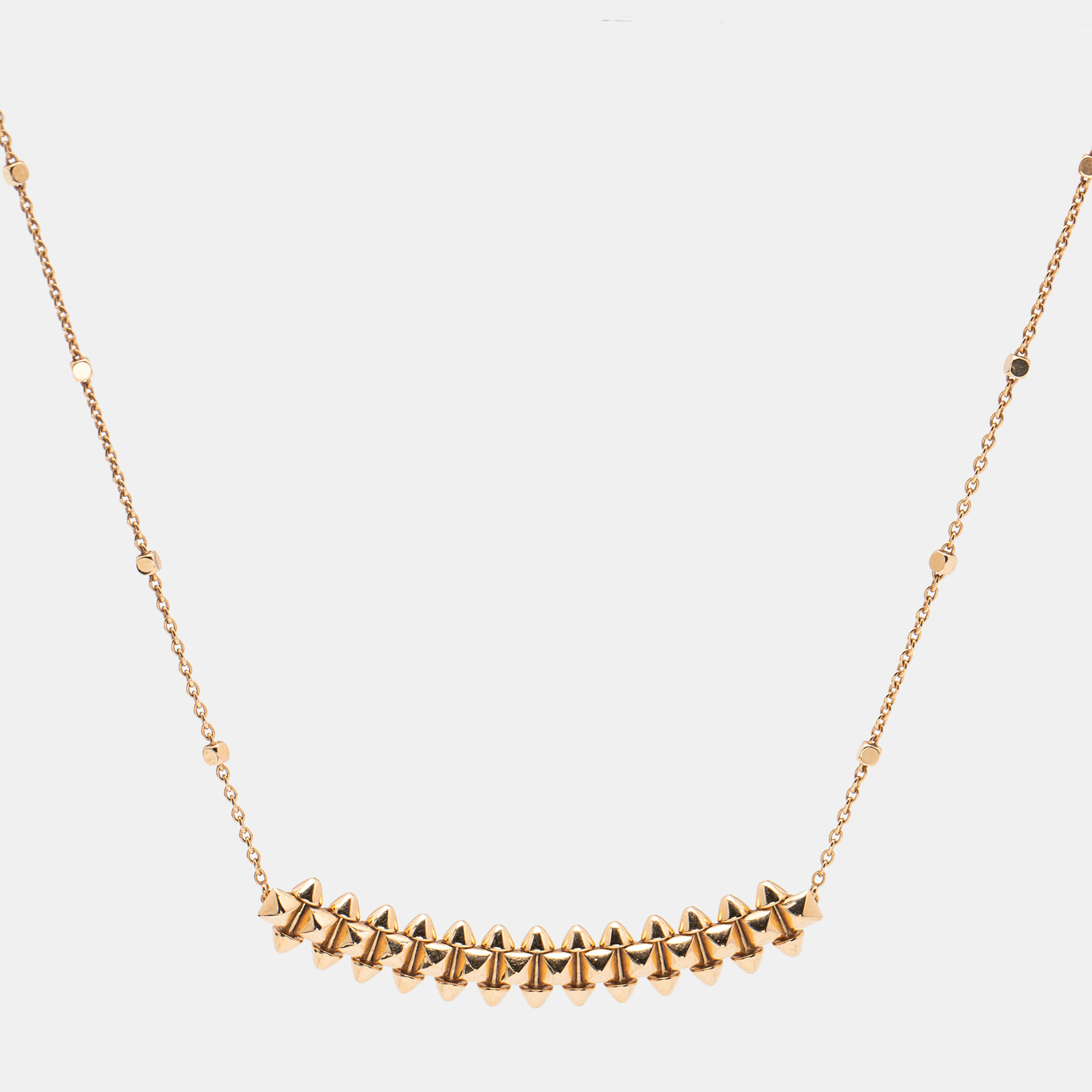 Cartier Clash de Cartier 18k Rose Gold Small Model Necklace
