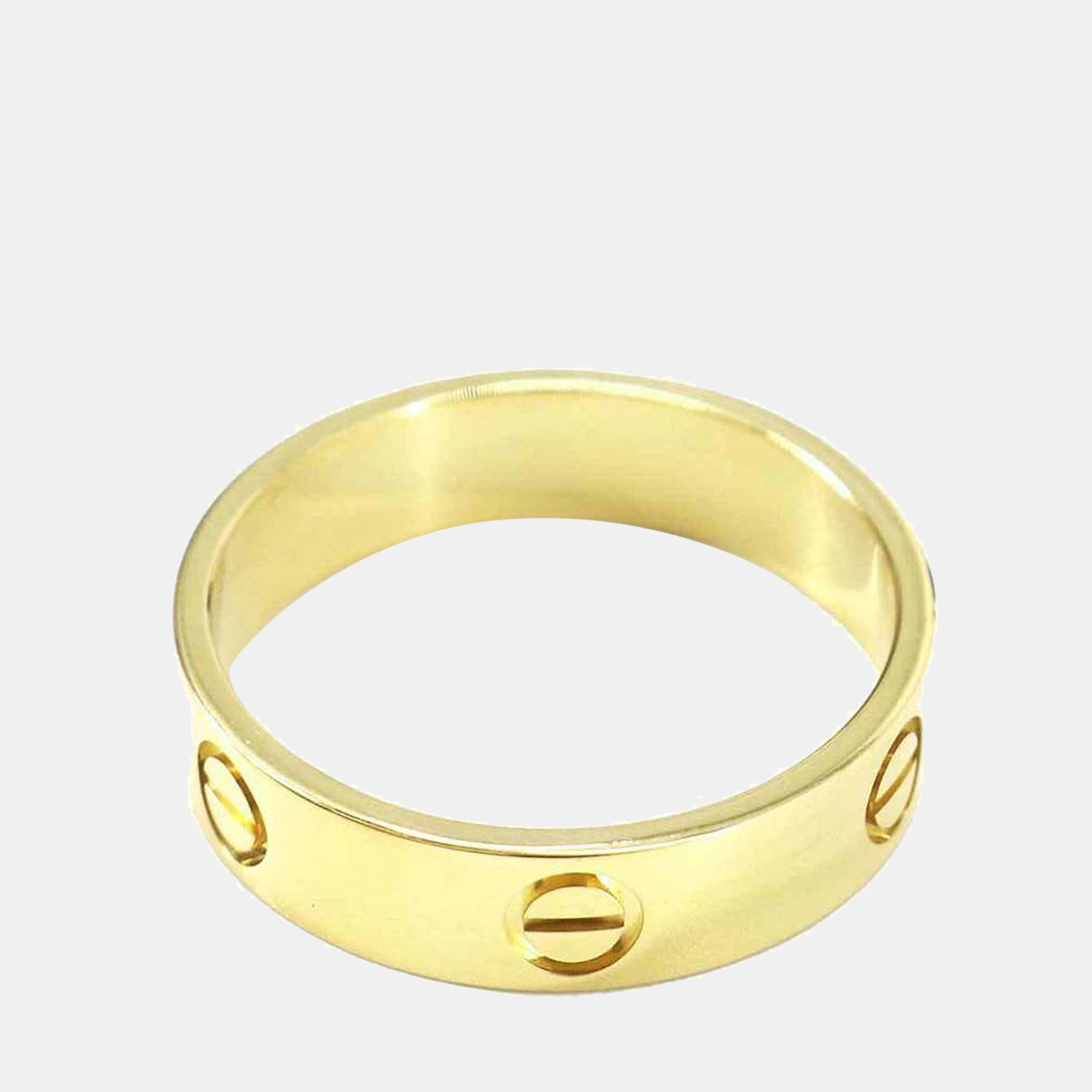 

Cartier Love 18K Yellow Gold Ring EU 64