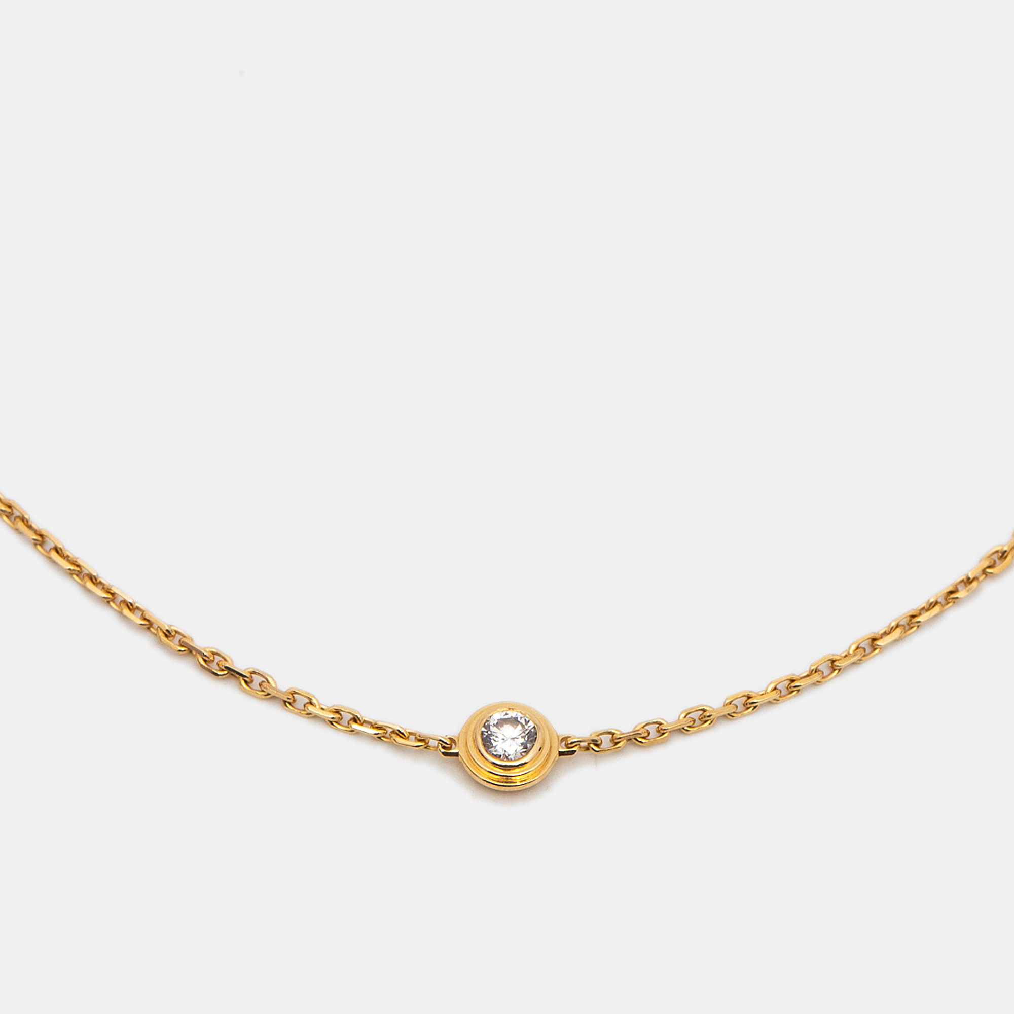 

Cartier D'Amour Diamond 18k Yellow Gold  Model Bracelet