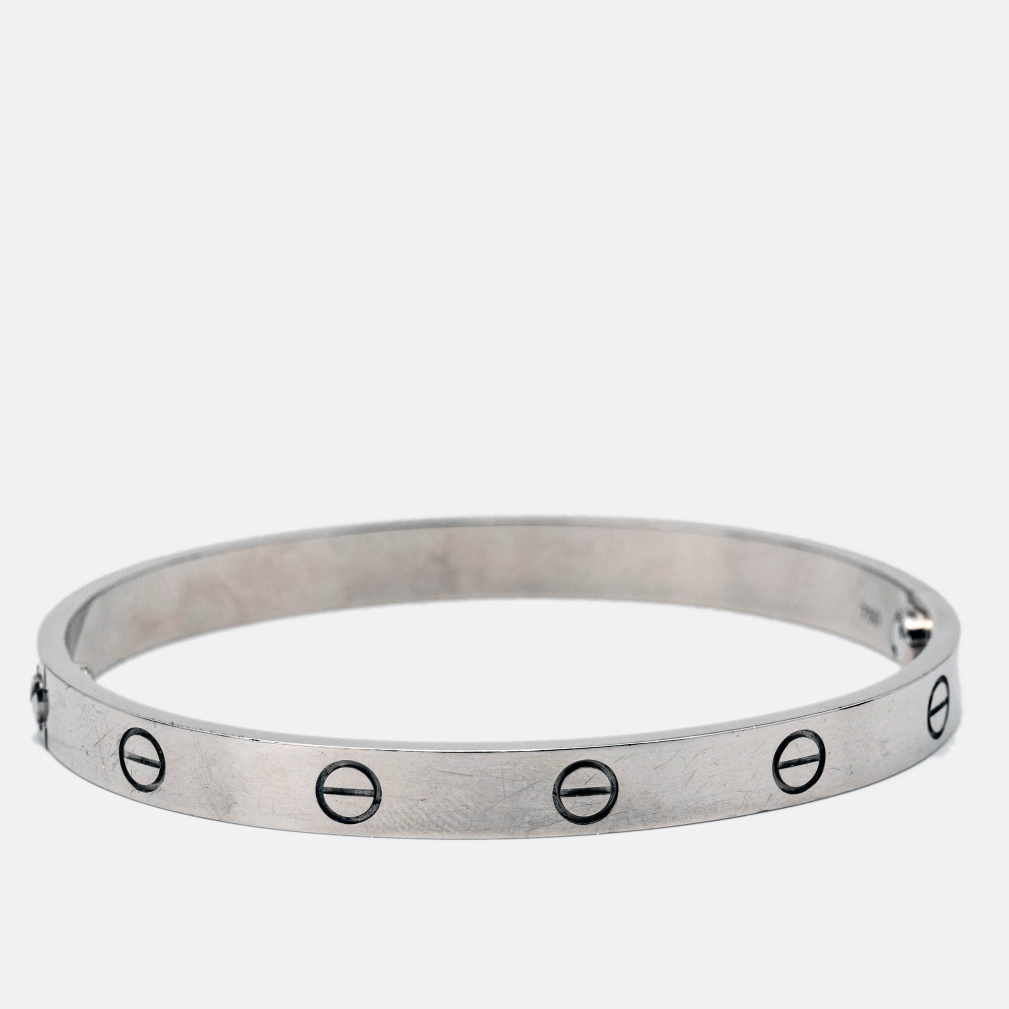 

Cartier Love 18k White Gold Bracelet 18