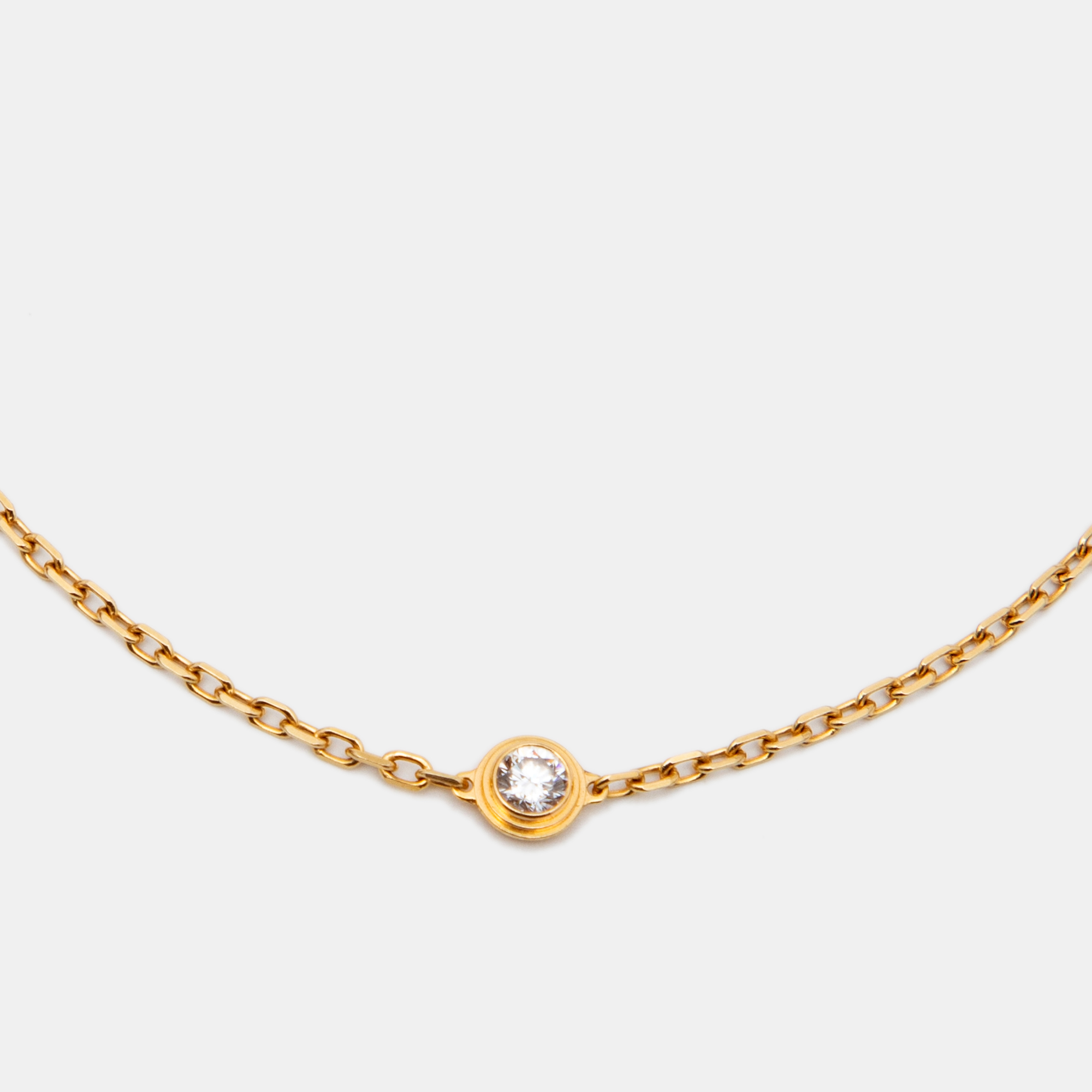 

Cartier D''Amour Diamond 18k Yellow Gold Small Model Bracelet