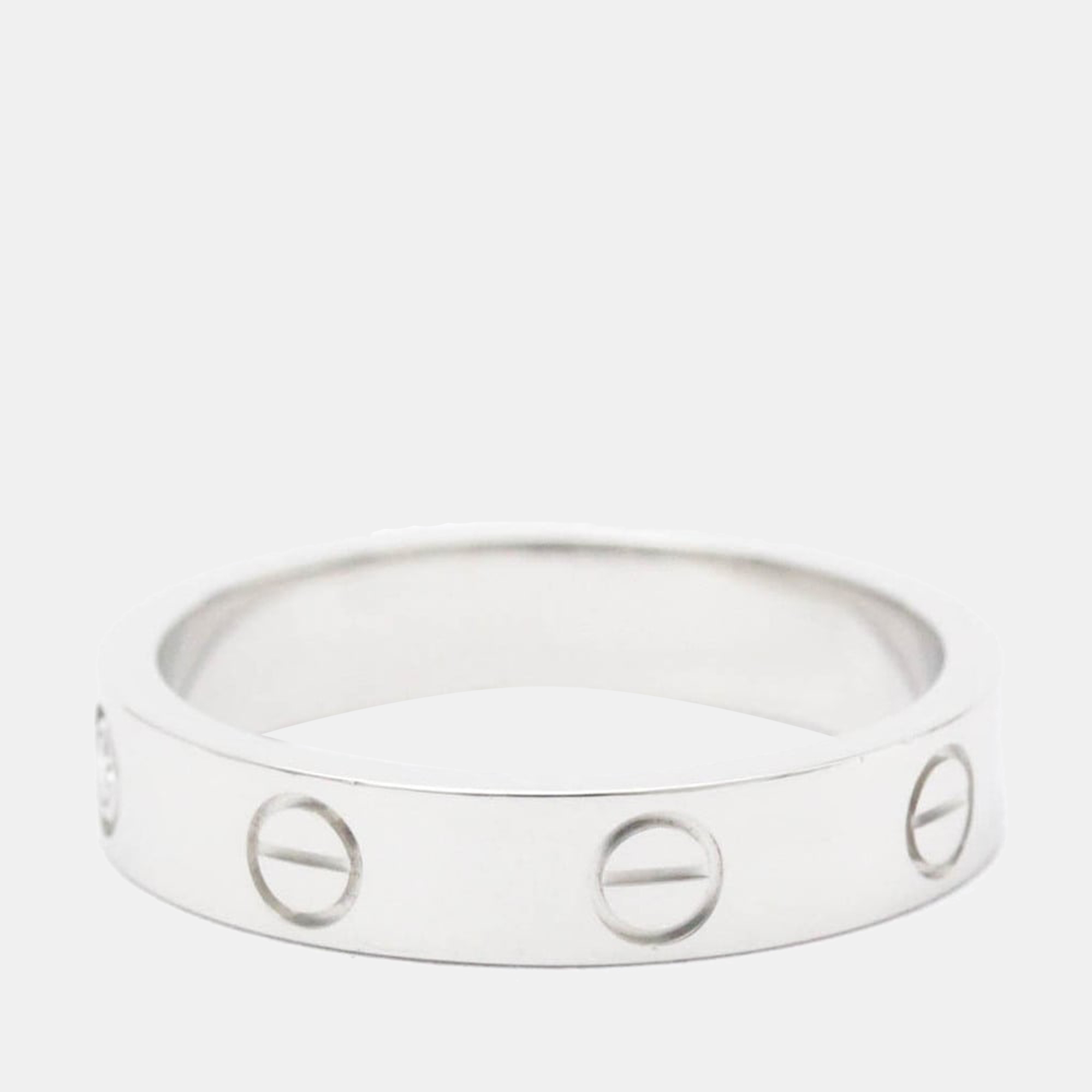 

Cartier Love 18K White Gold Diamond Ring EU