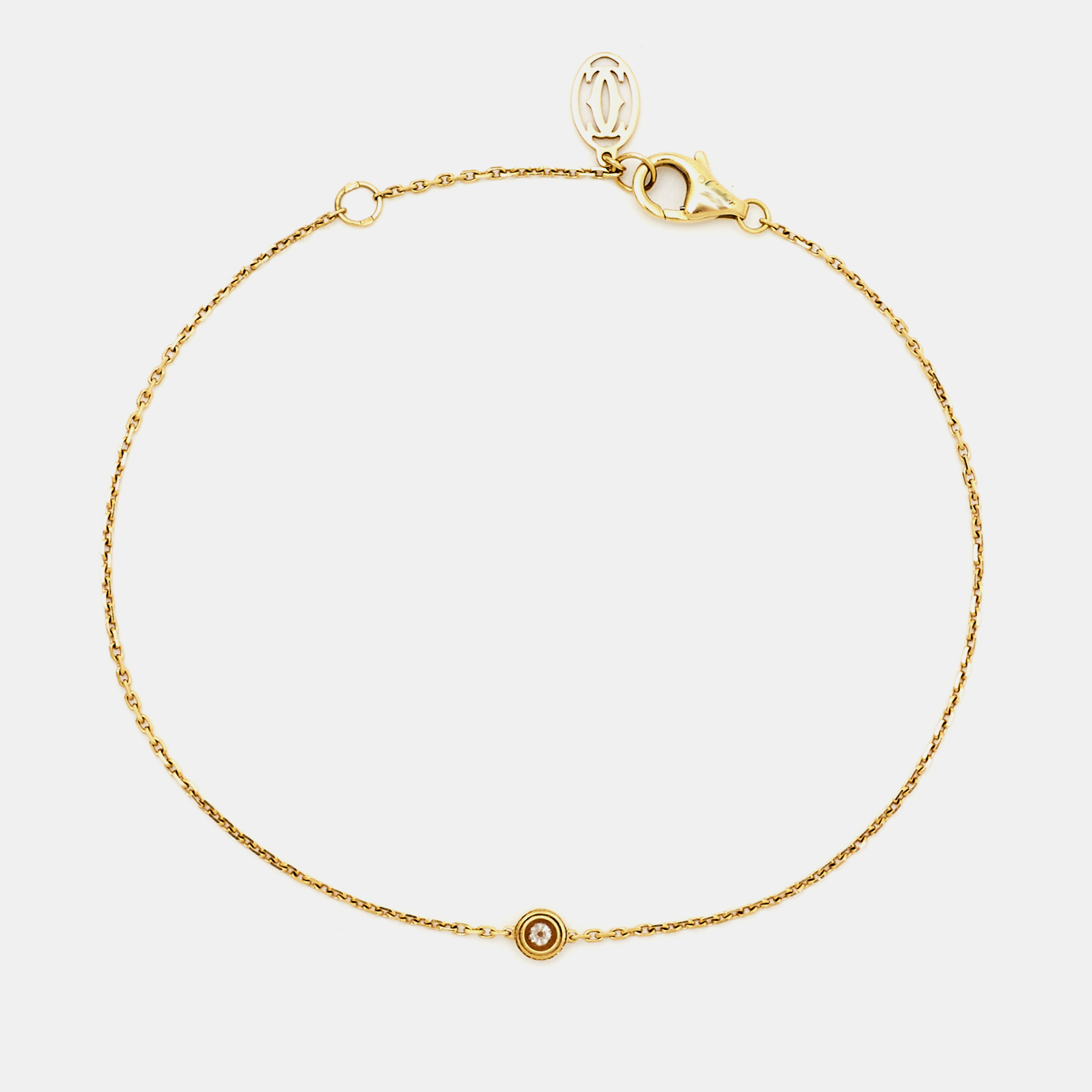 

Cartier D'Amour Diamond 18k Yellow Gold  Model Bracelet