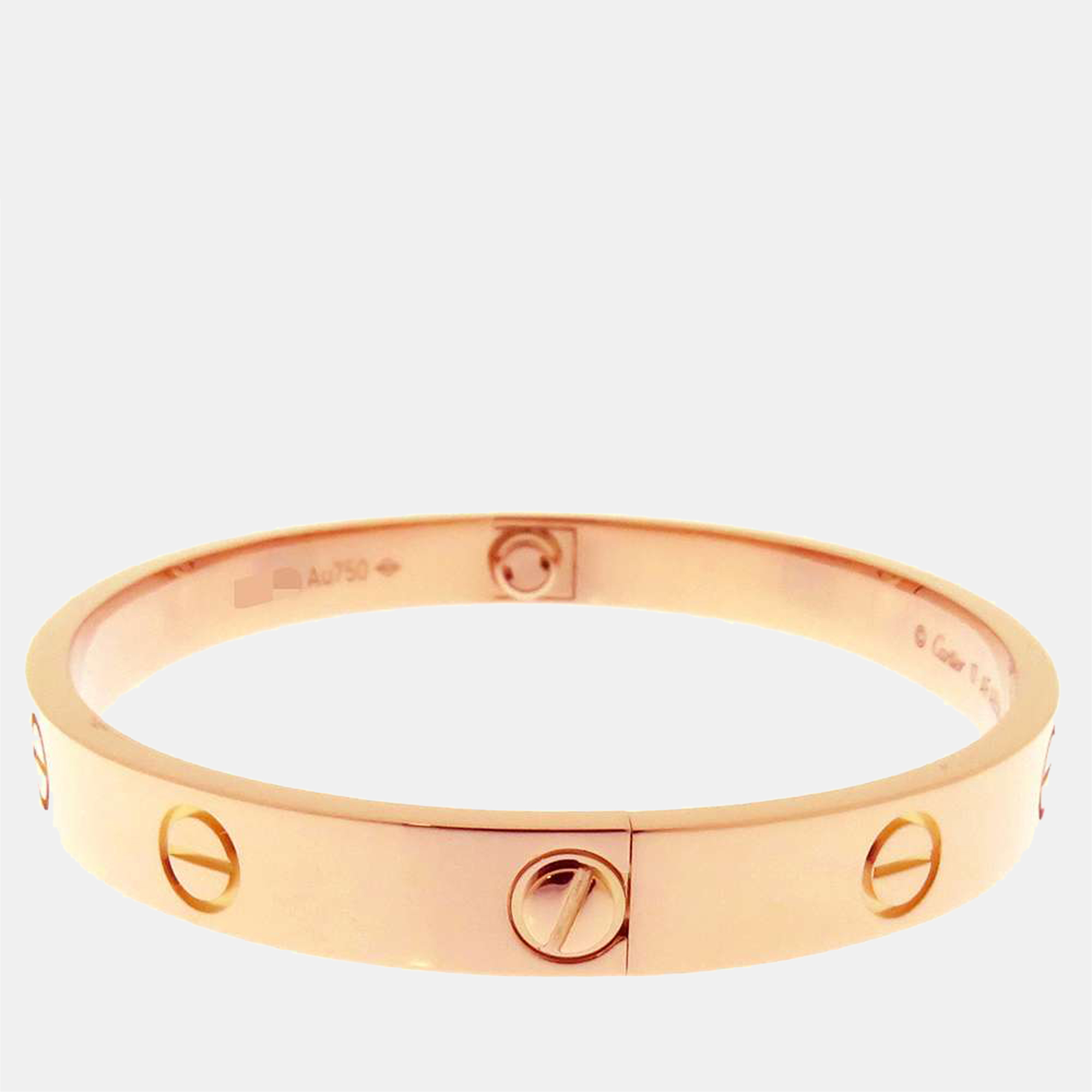 

Cartier Love 18K Rose Gold Bracelet 17