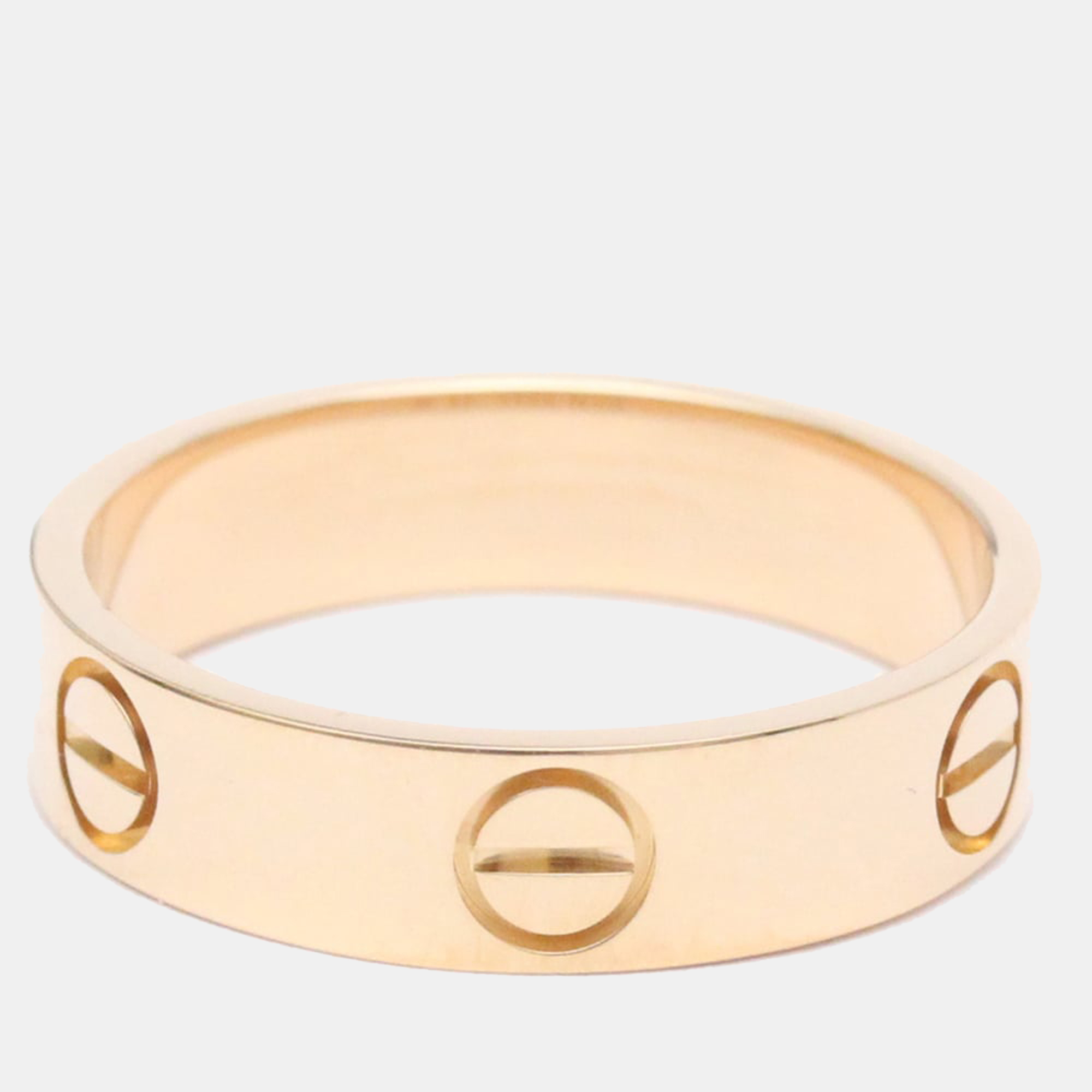 

Cartier Love 18K Rose Gold Ring EU 58