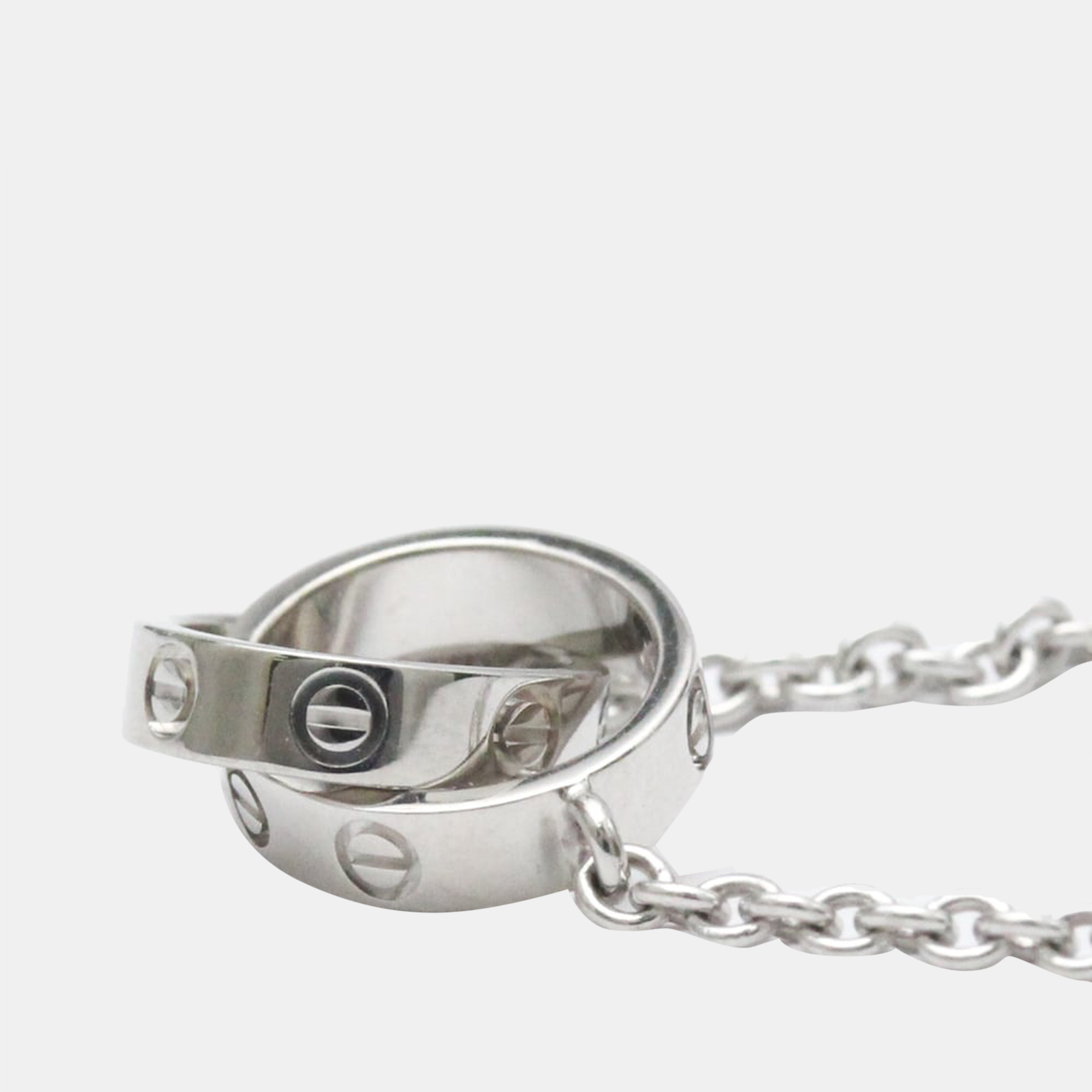 

Cartier Love 18K White Gold Bracelet 16.5