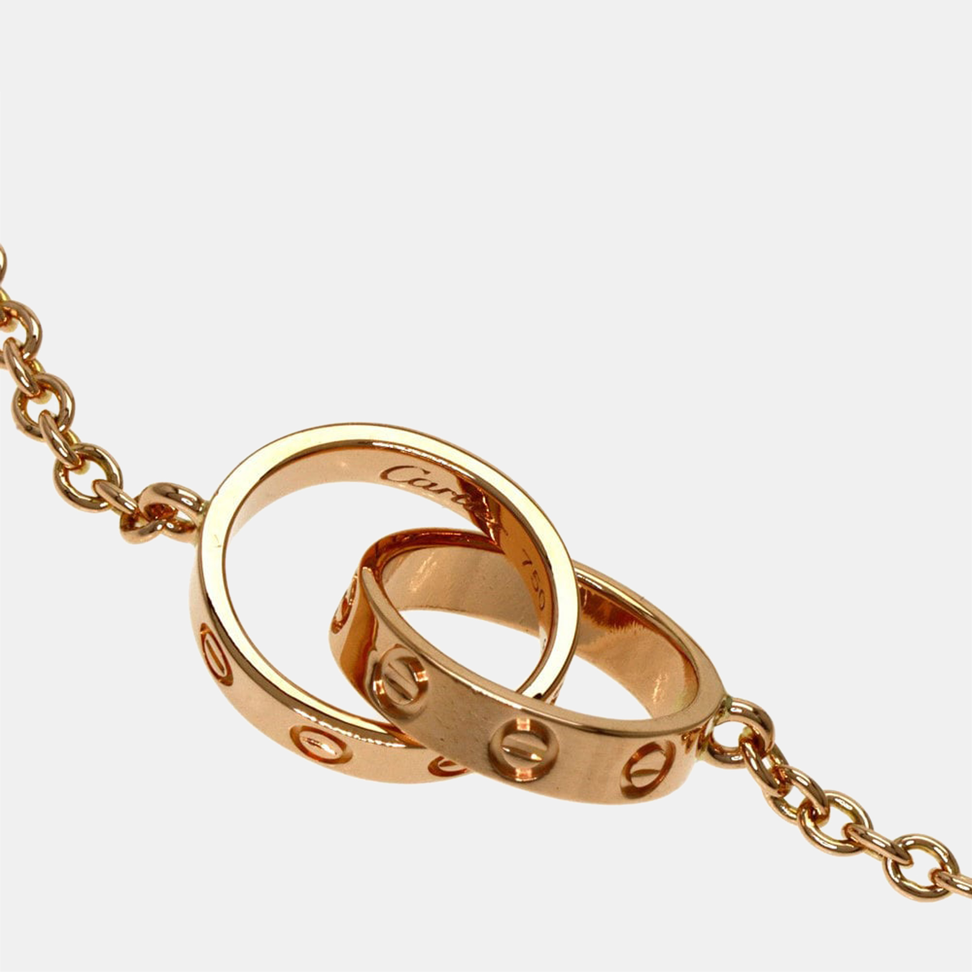 

Cartier Love 18K Rose Gold Bracelet 17.5