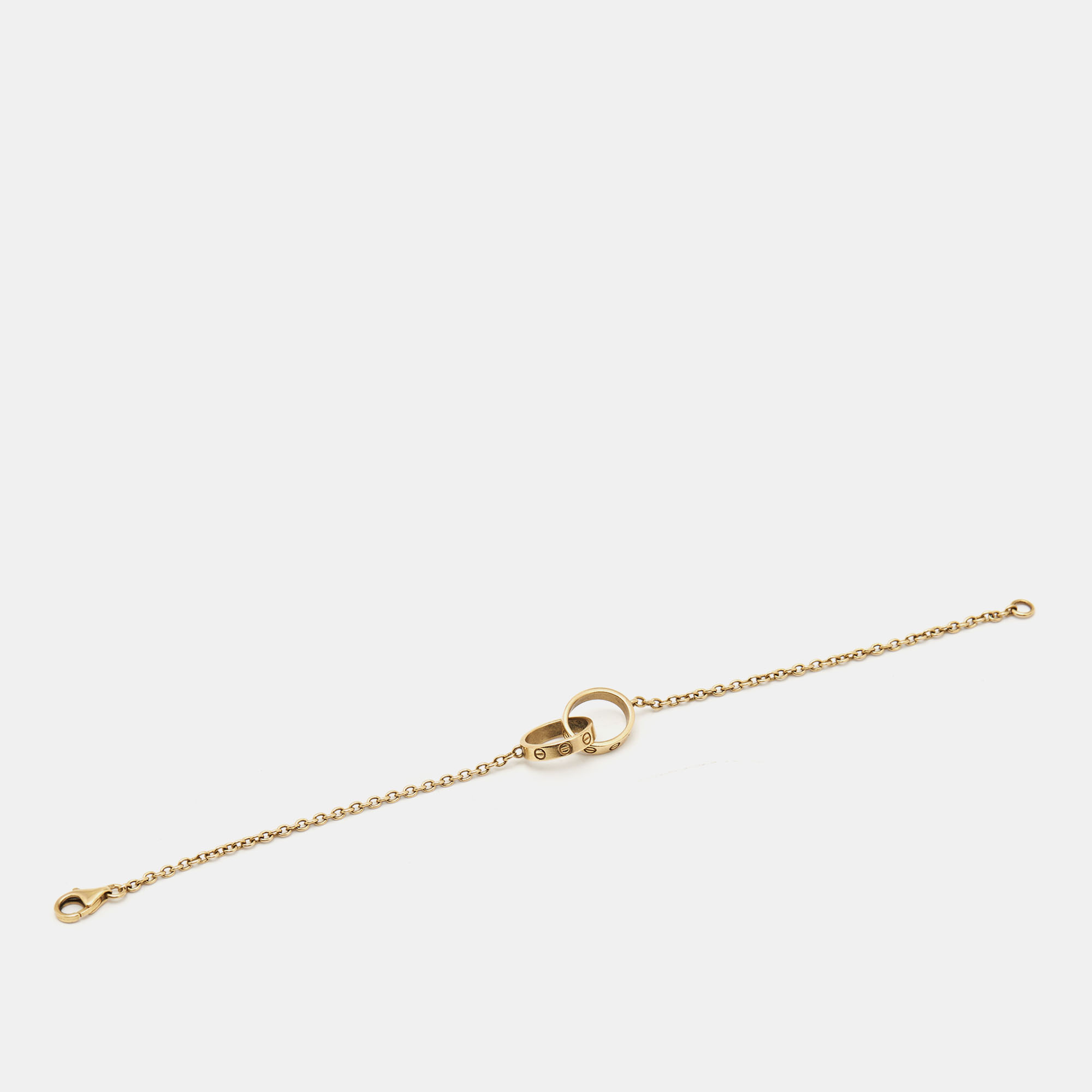 

Cartier Love Interlocking Loop 18k Yellow Gold Bracelet