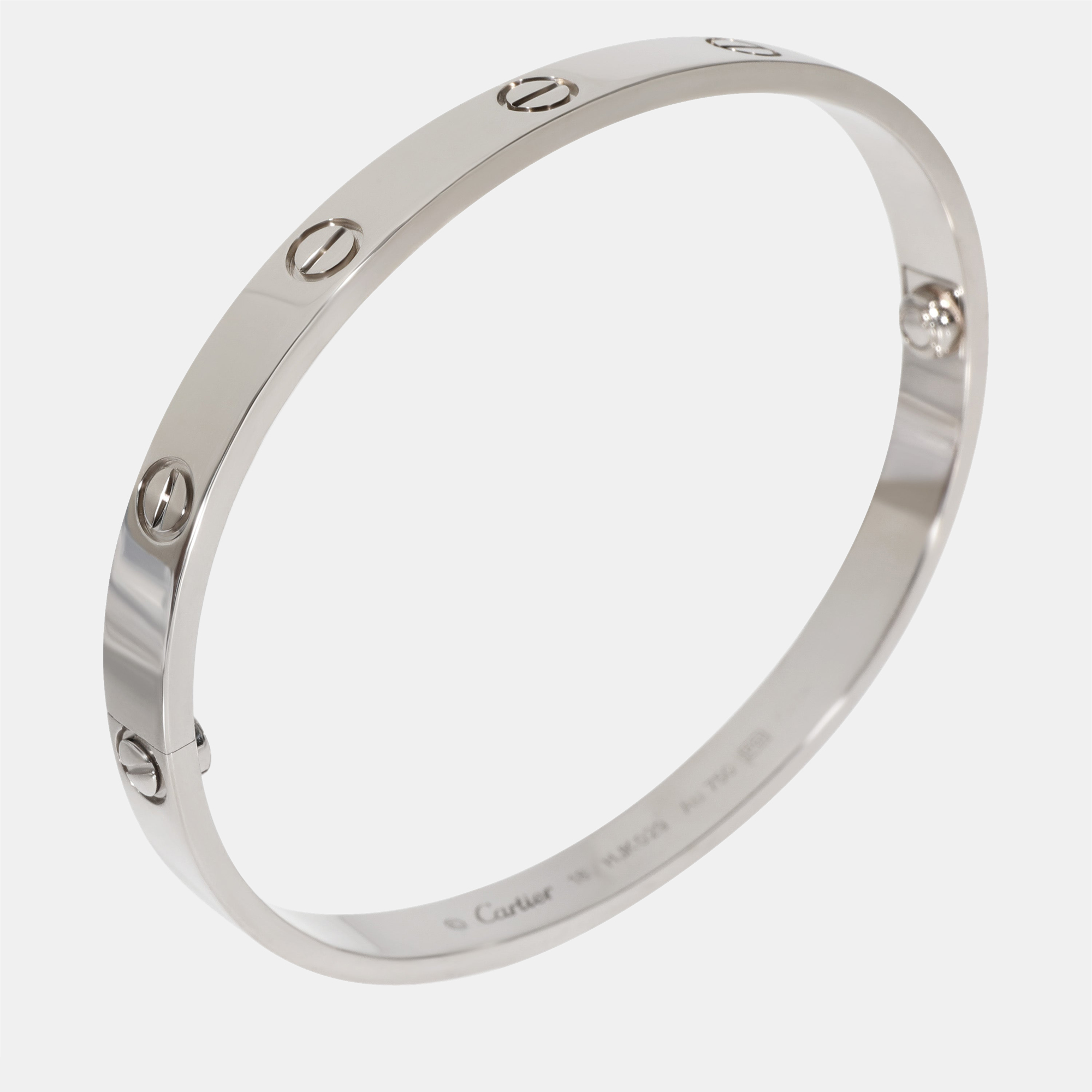 

Cartier Love Bracelet in 18k White Gold