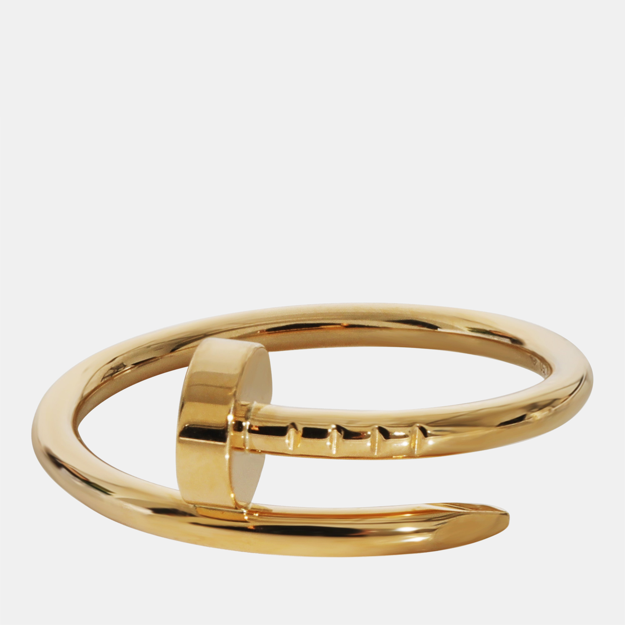 

Gold Cartier Juste Un Clou Ring, Small Model in 18k Yellow Gold Ring Size