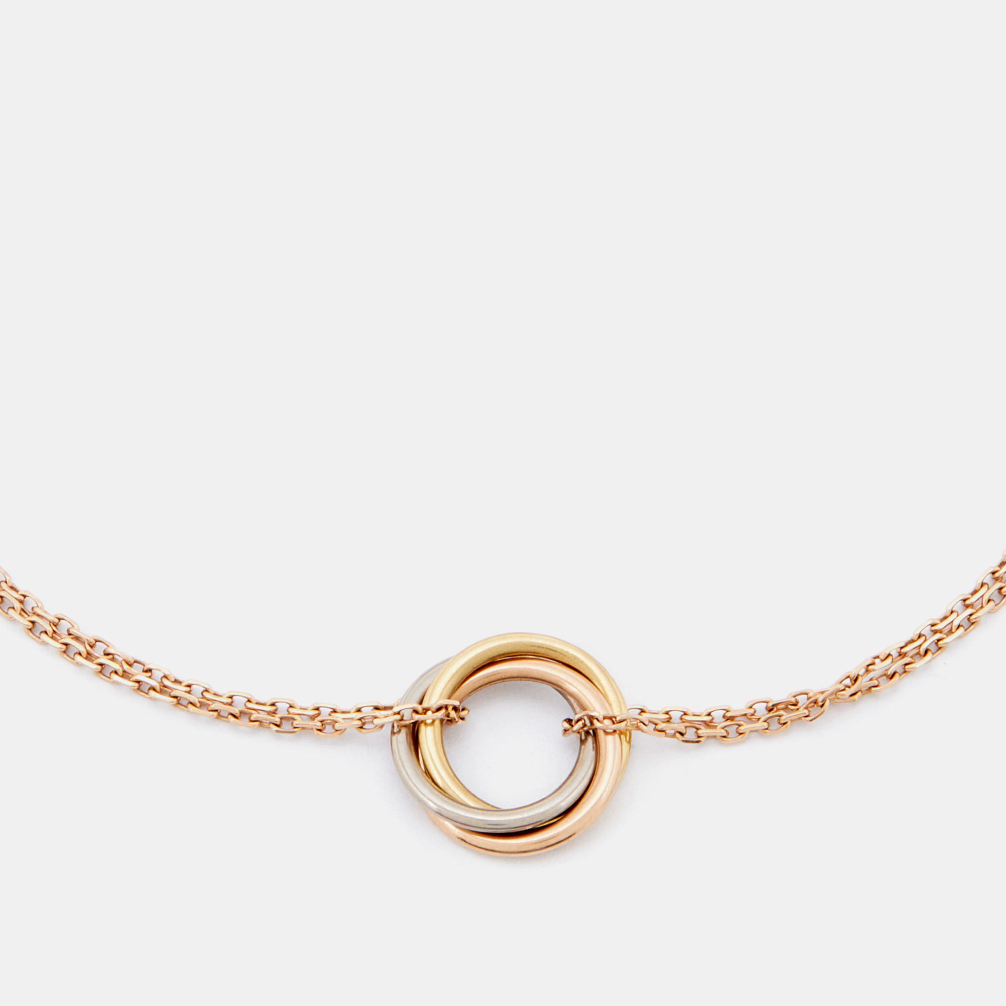 

Cartier Trinity 18k Three Tone Gold Bracelet