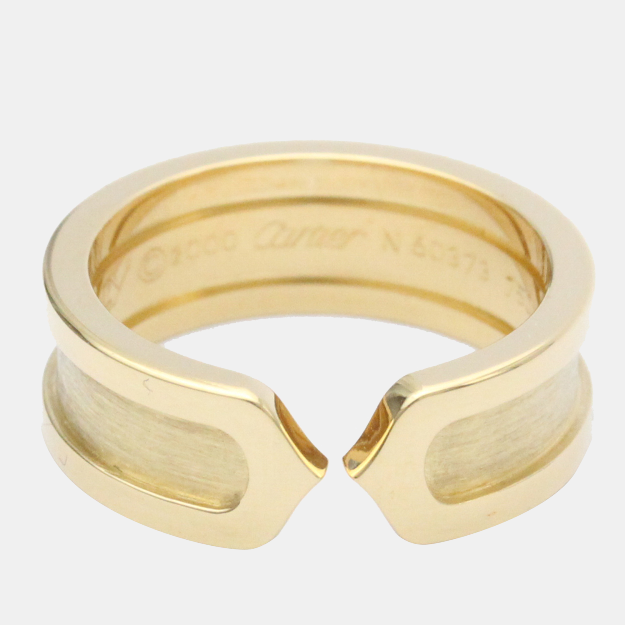 

Cartier C De Cartier Vintage 18K Yellow Gold Ring EU 50