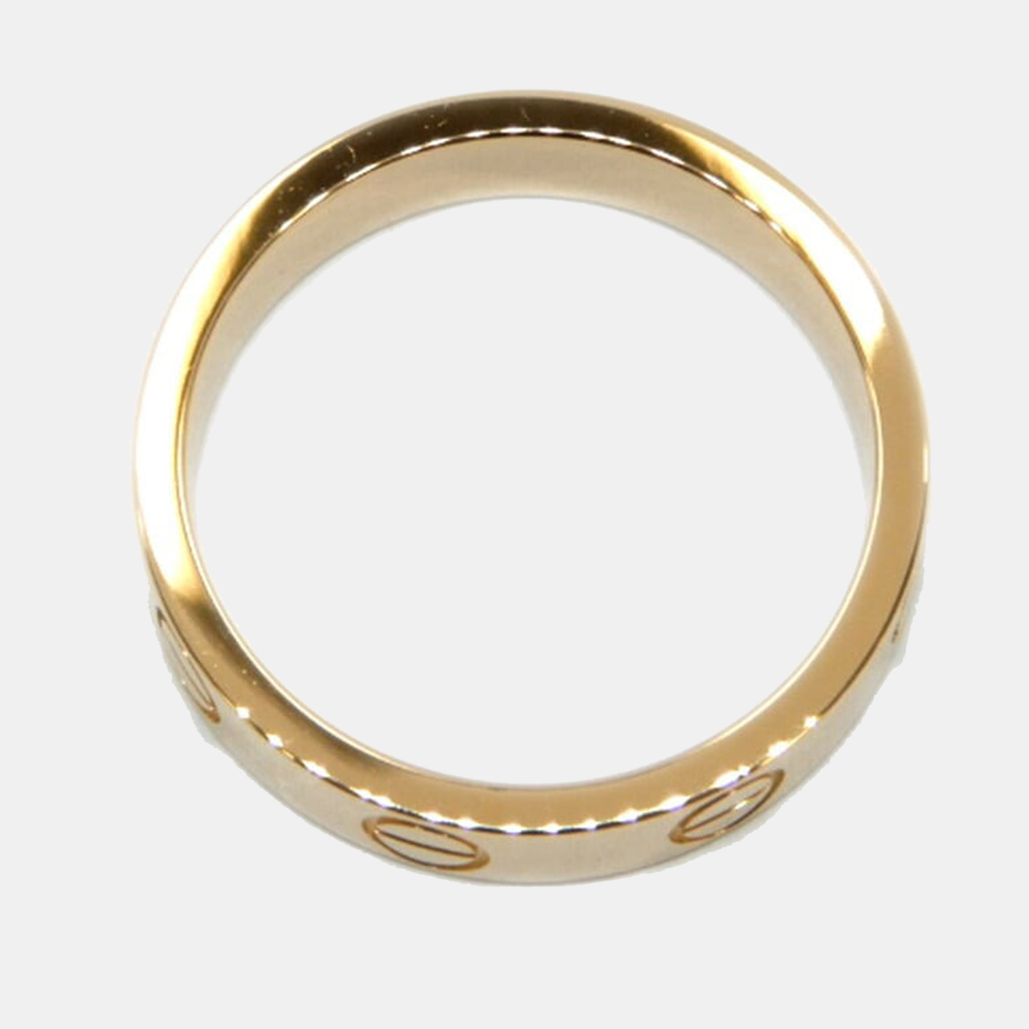 

Cartier Love 18K Rose Gold Ring EU 47