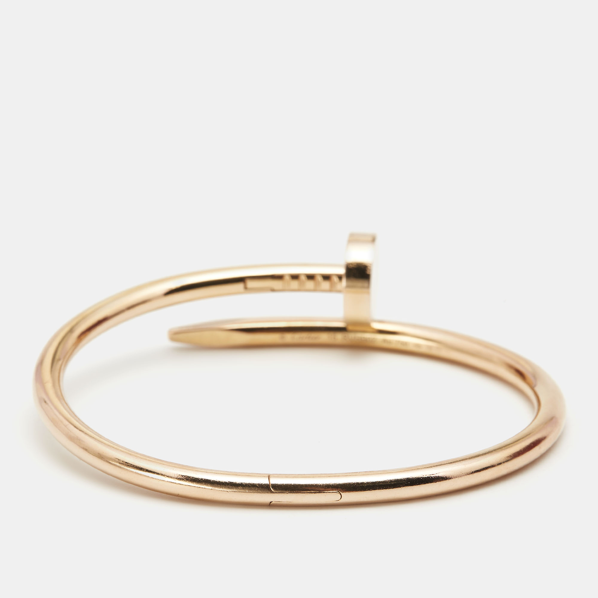 

Cartier Juste Un Clou 18k Rose Gold Bracelet 15