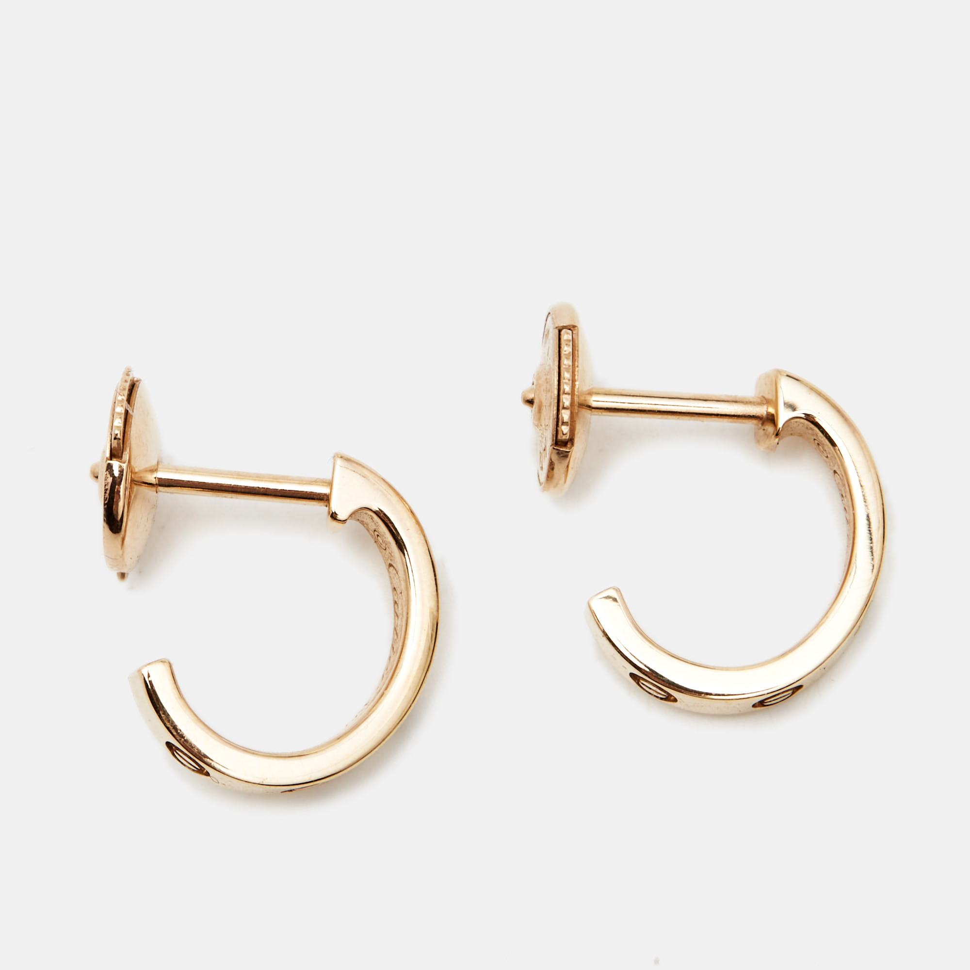 

Cartier Love 18k Rose Gold Earrings