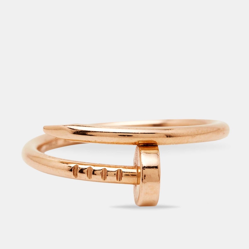 

Cartier Juste Un Clou 18k Rose Gold Small Model Ring Size