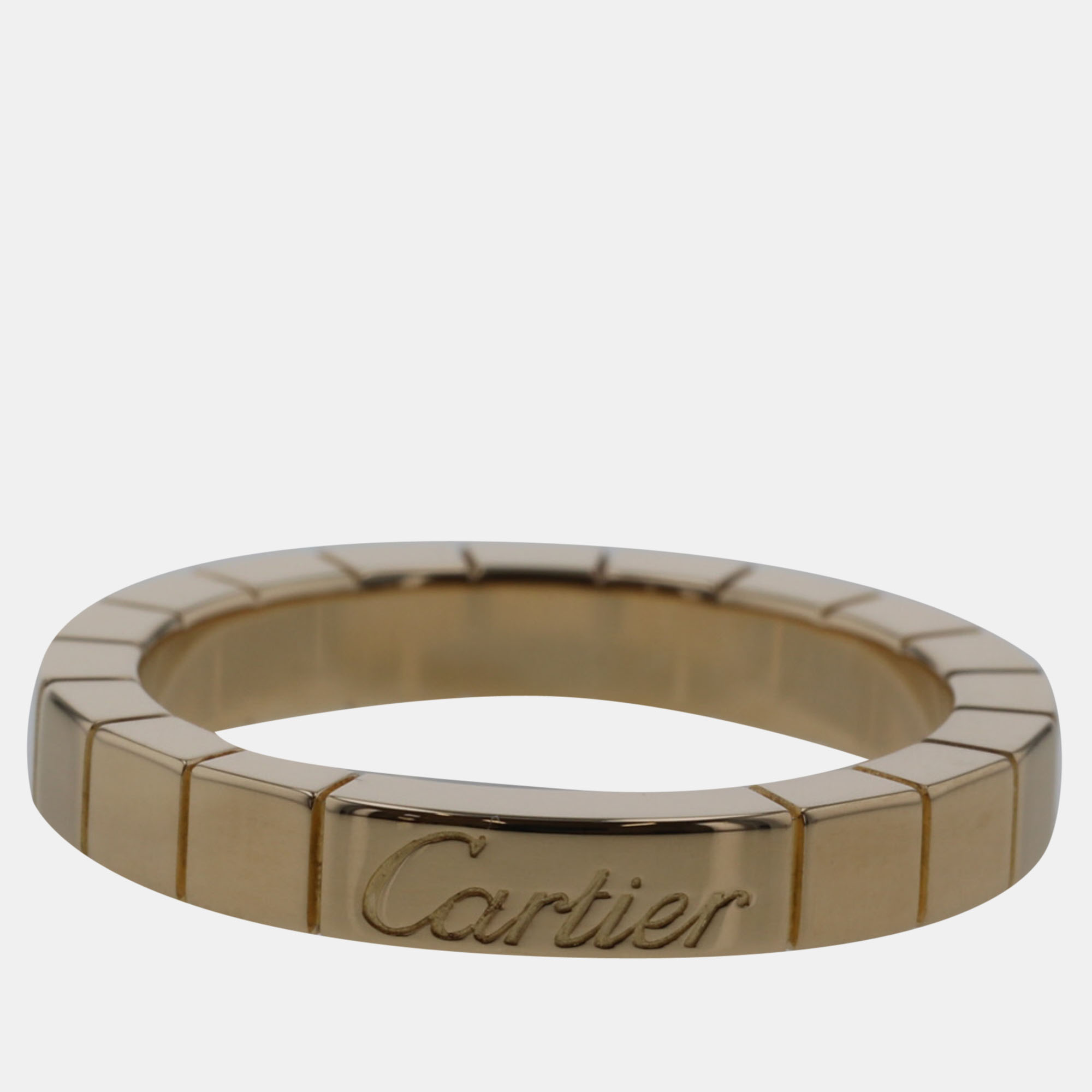 

Cartier Lanieres 18K Yellow Gold Ring EU 50