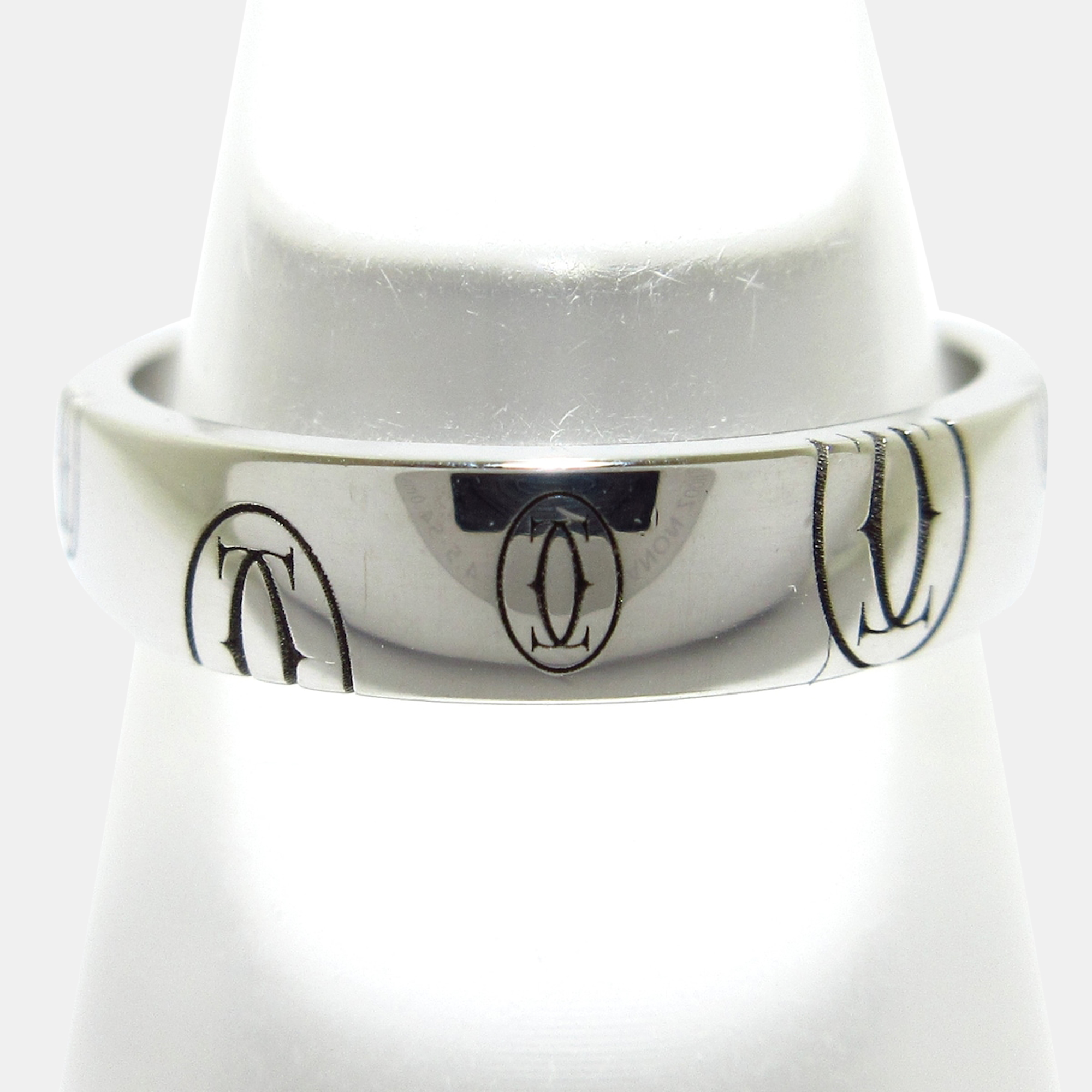 

Cartier Happy Birthday 18K White Gold Ring EU 49