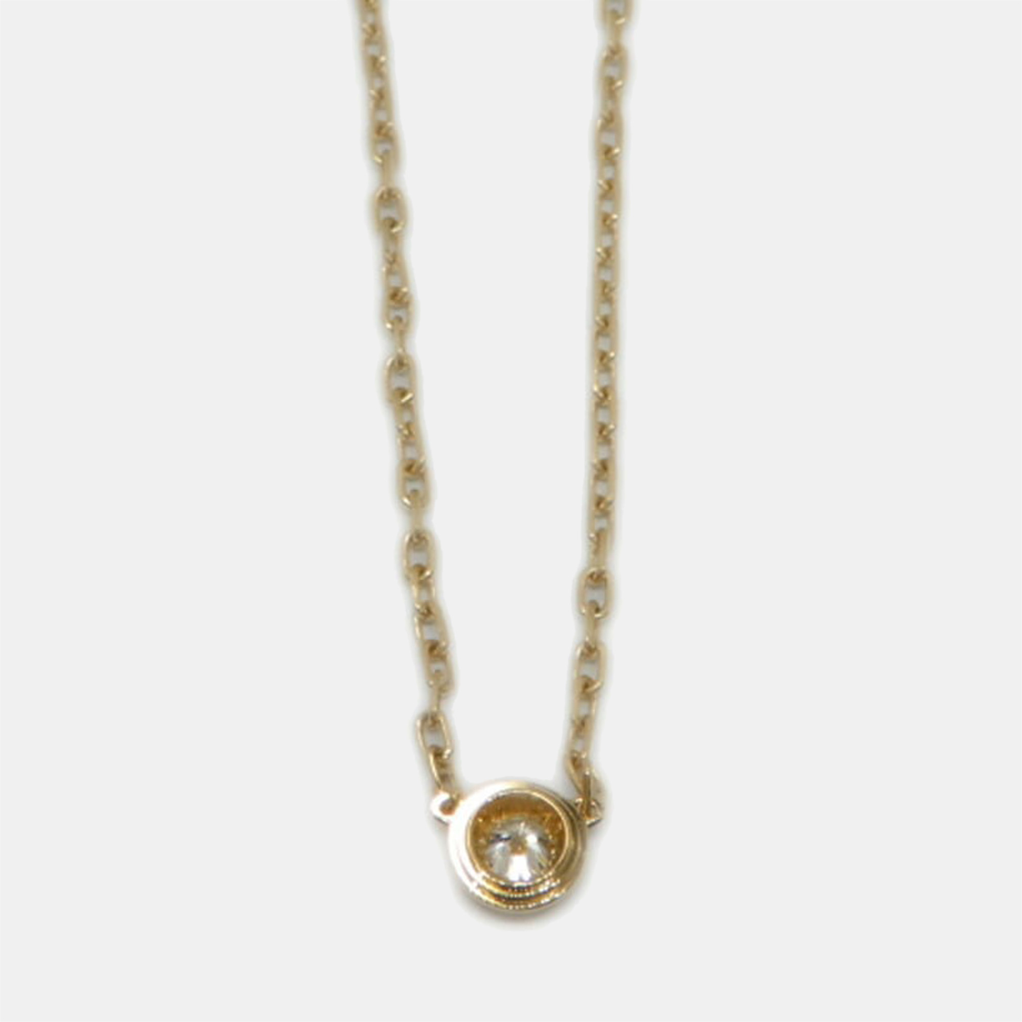 

Cartier Diamants Légers 18K Yellow Gold Diamond Necklace