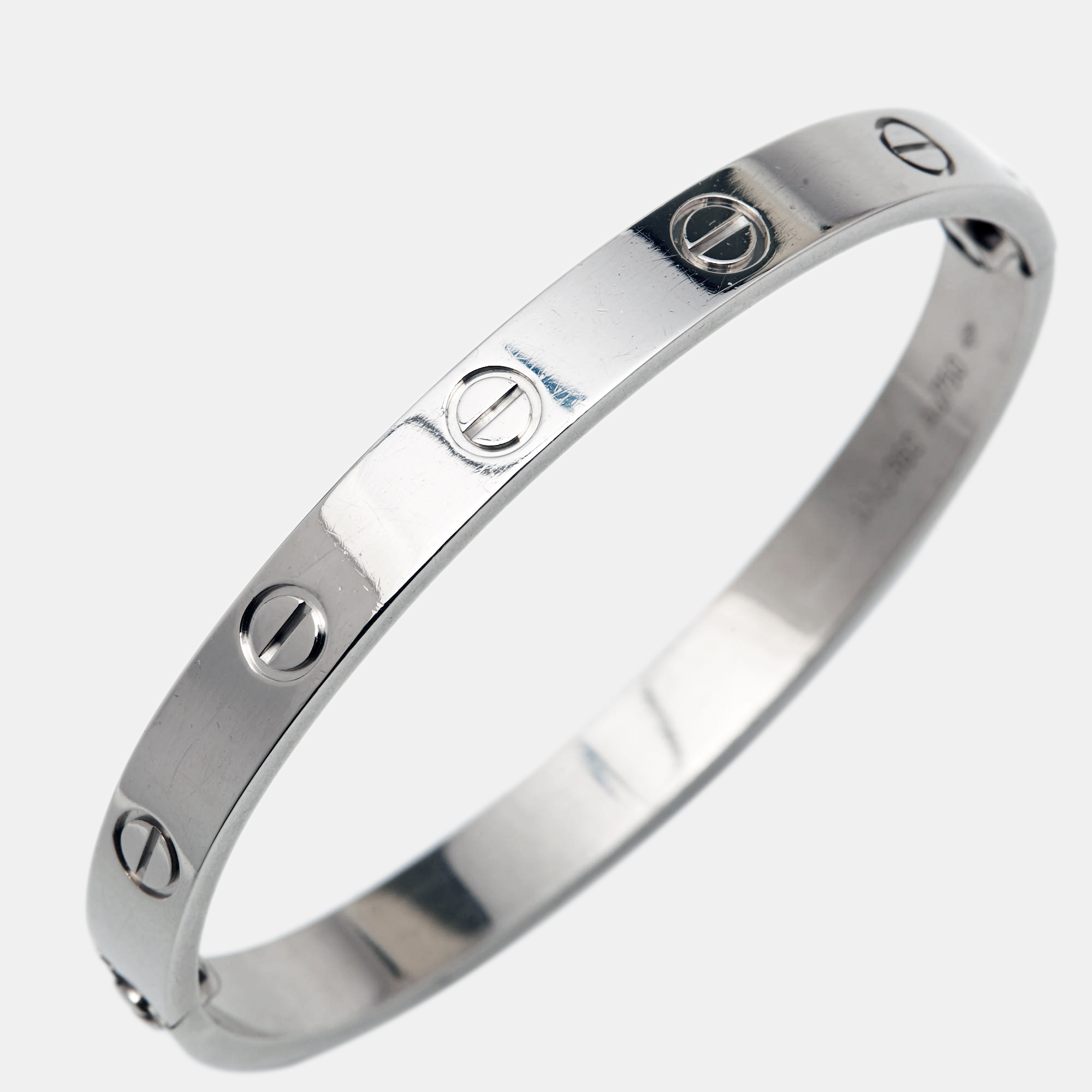 

Cartier Love 18k White Gold Bracelet 16