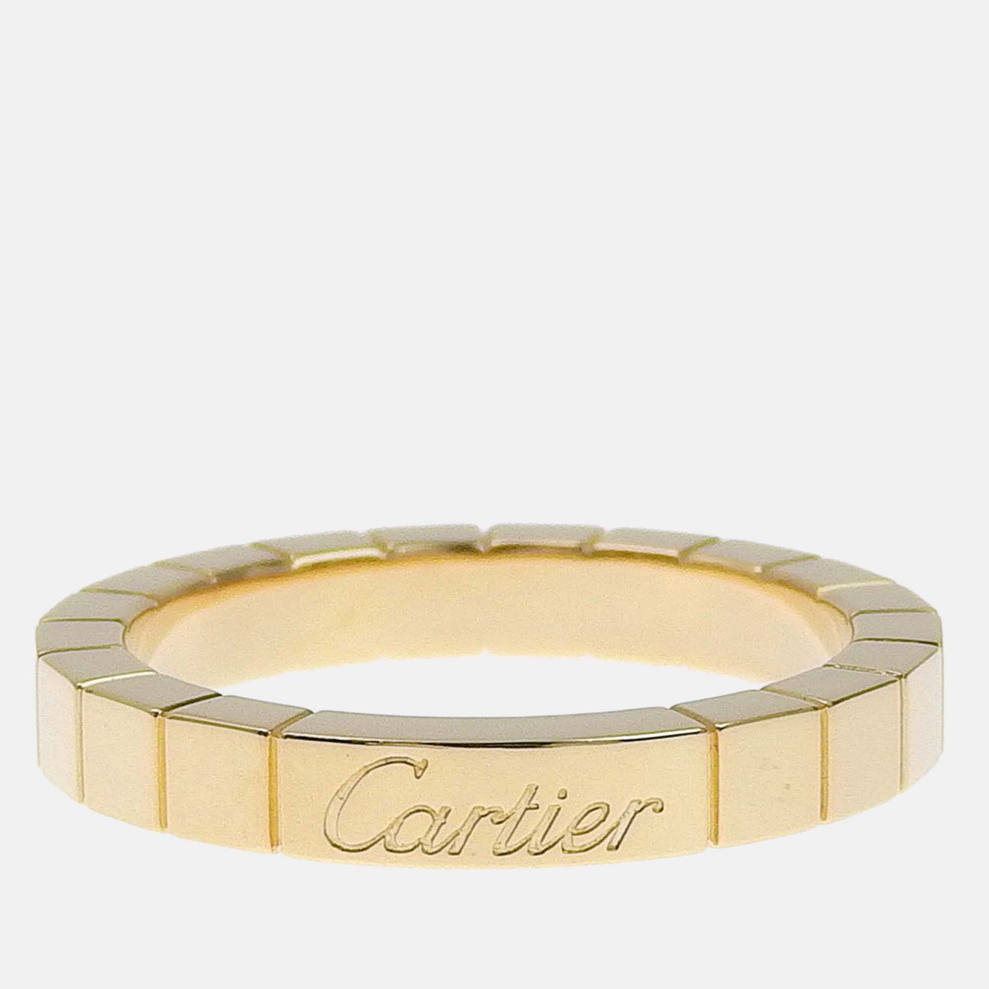 

Cartier Lanieres 18K Yellow Gold Ring EU 52