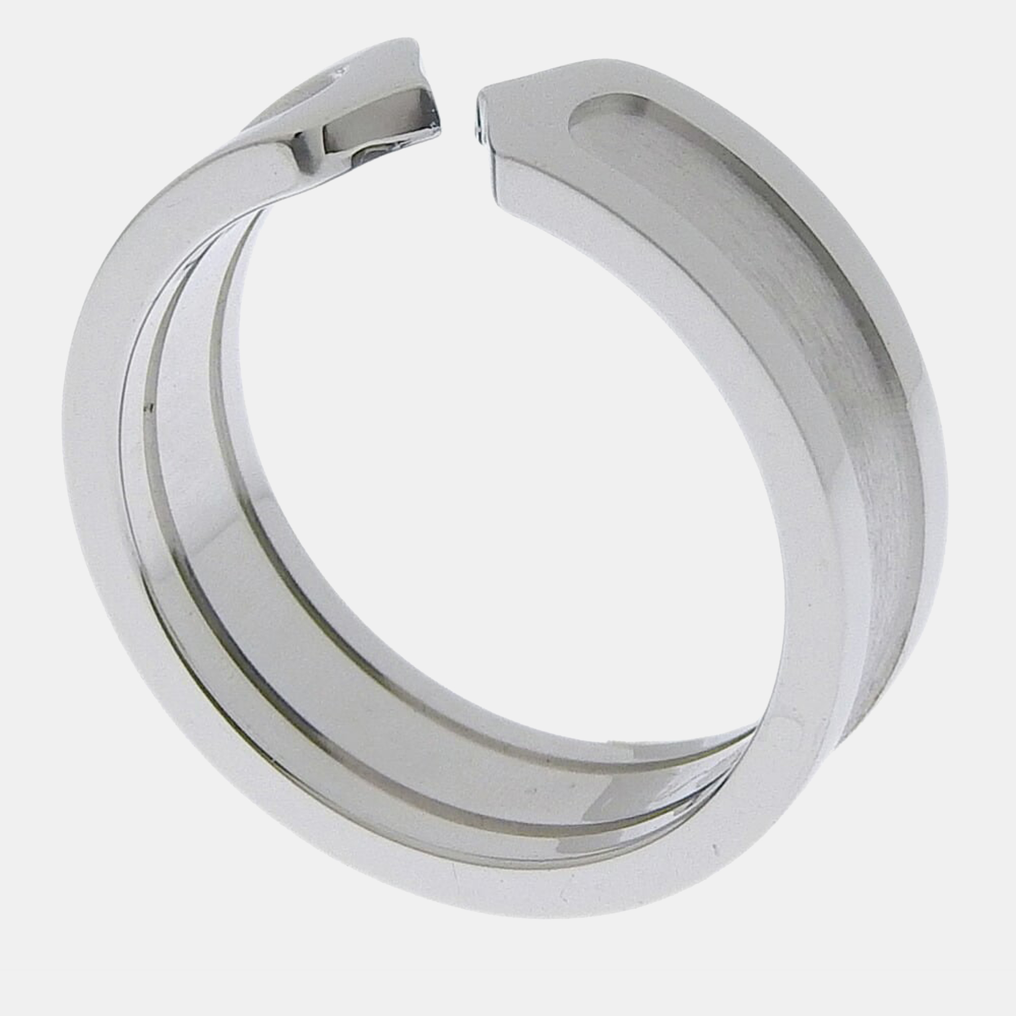 

Cartier C de Cartier 18K White Gold Ring EU 55