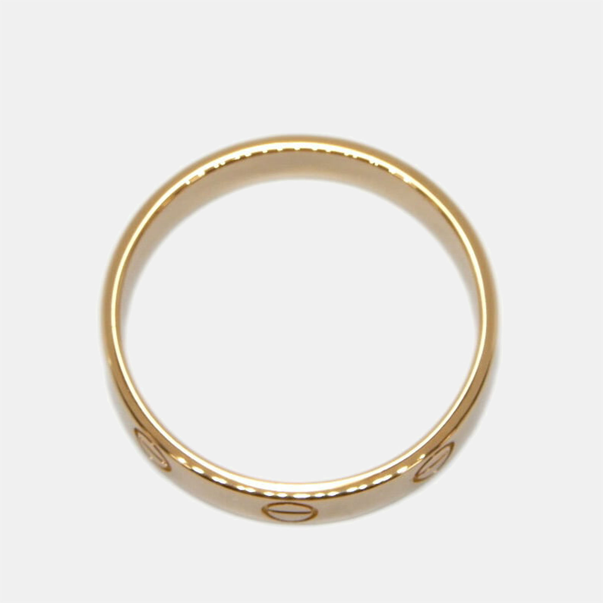 

Cartier Love 18K Rose Gold Ring EU 57