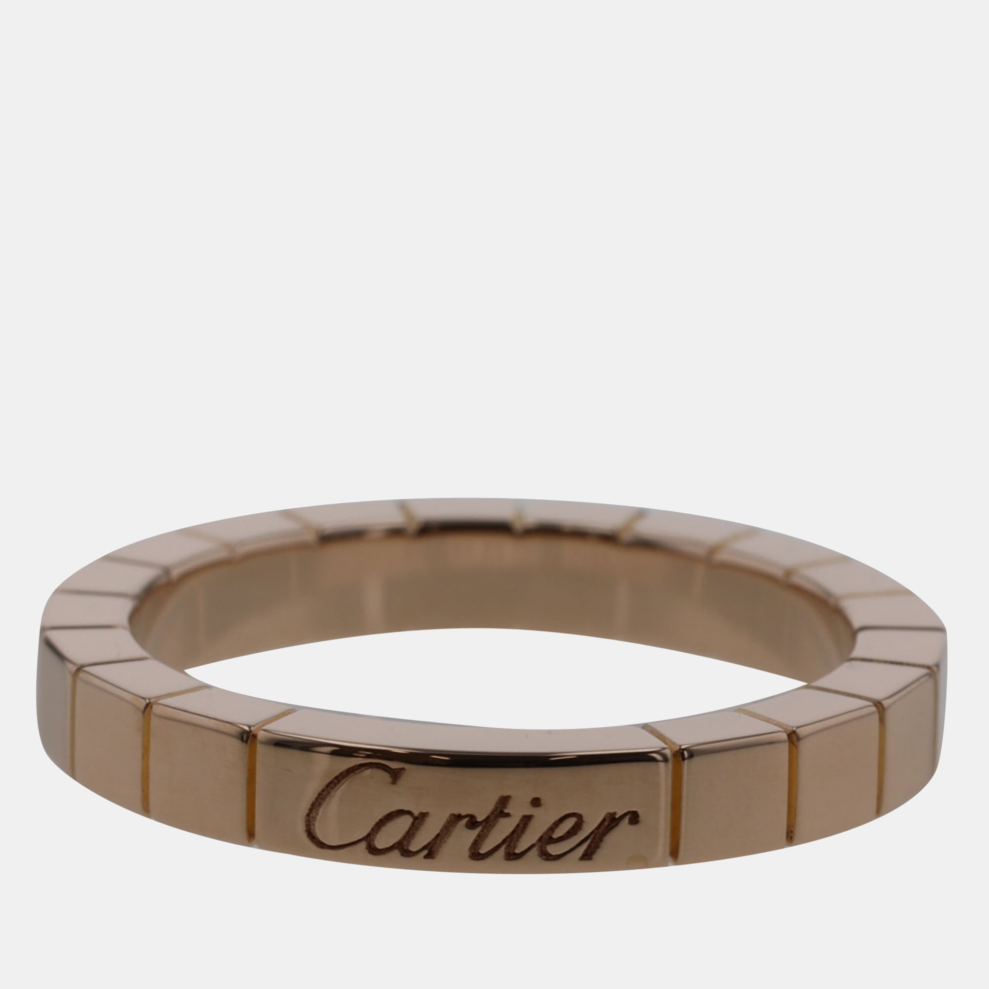 

Cartier Lanieres 18K Rose Gold Ring EU 53