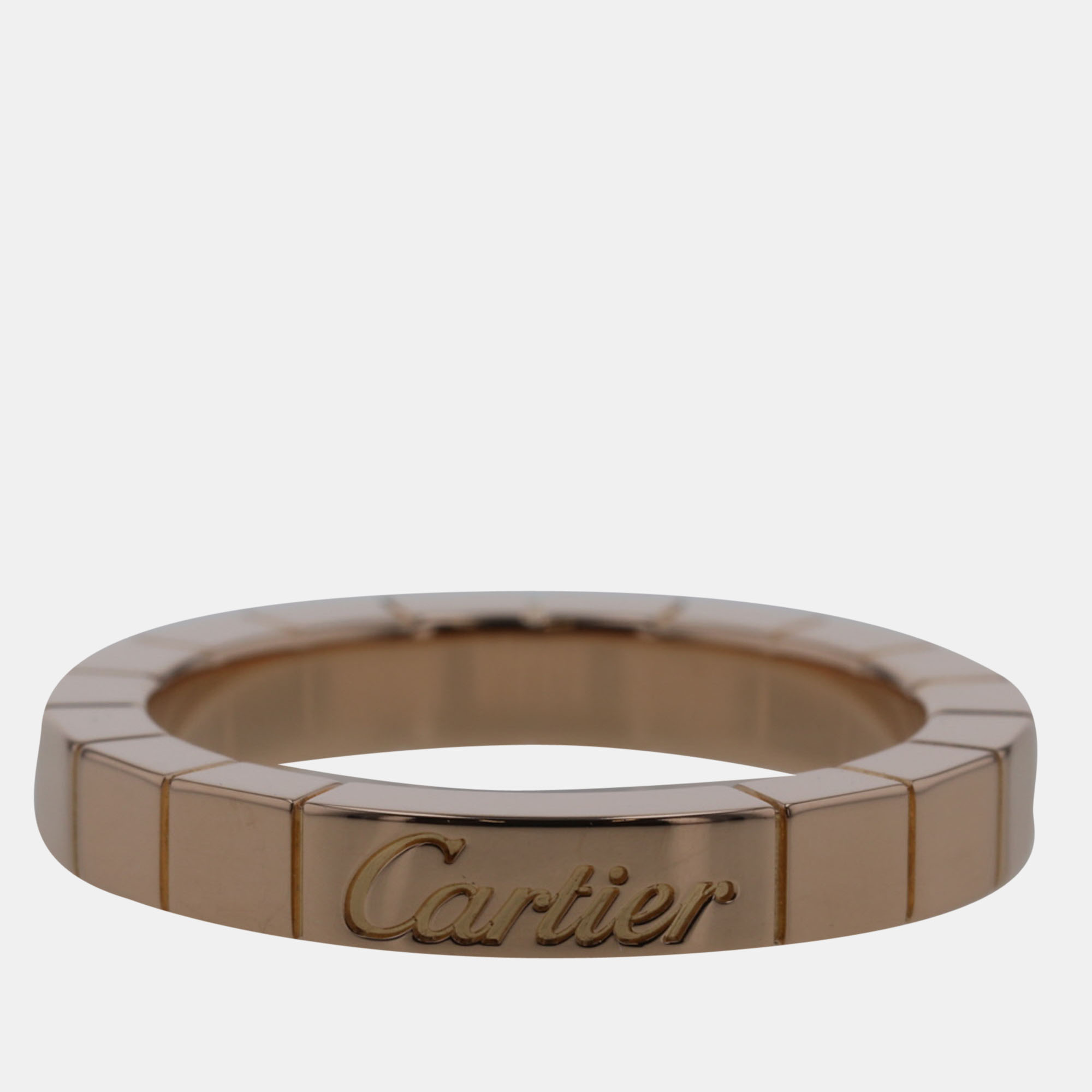 

Cartier Lanieres 18K Rose Gold Ring EU 48