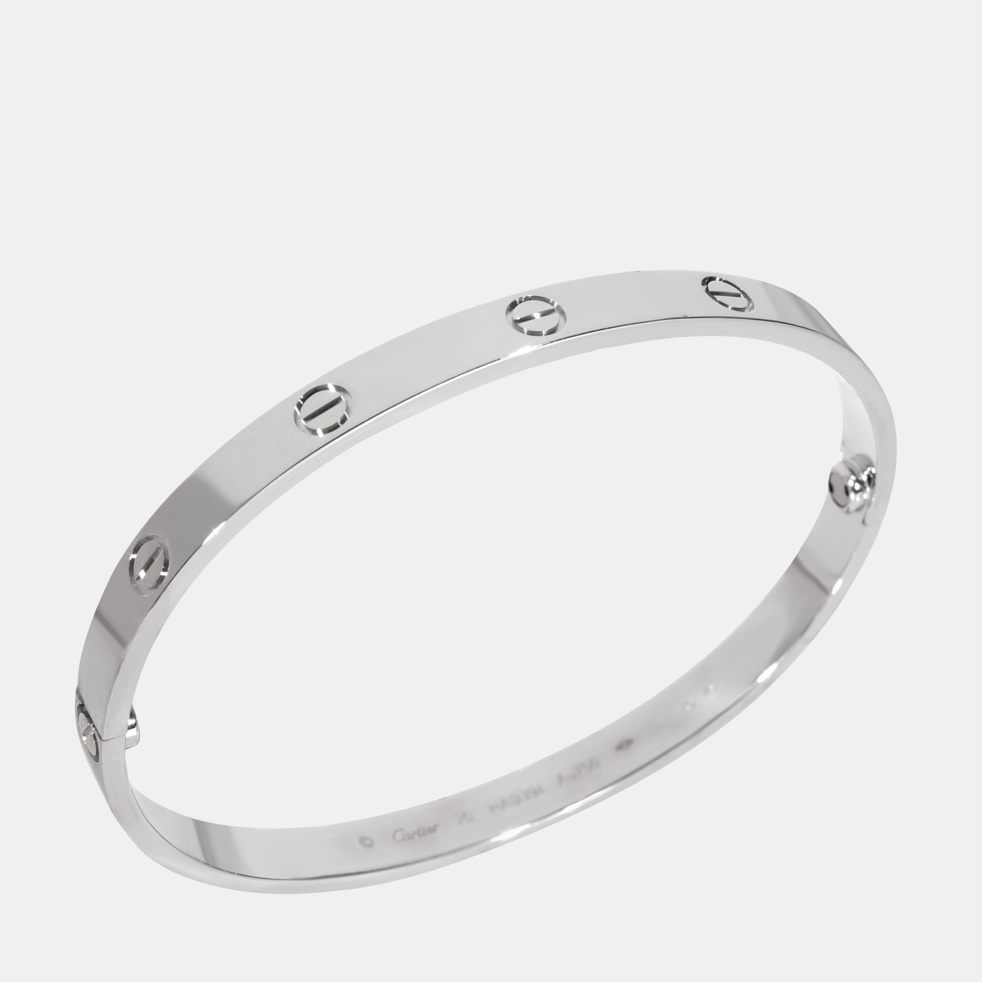 

Cartier Love Bracelet in 18k White Gold