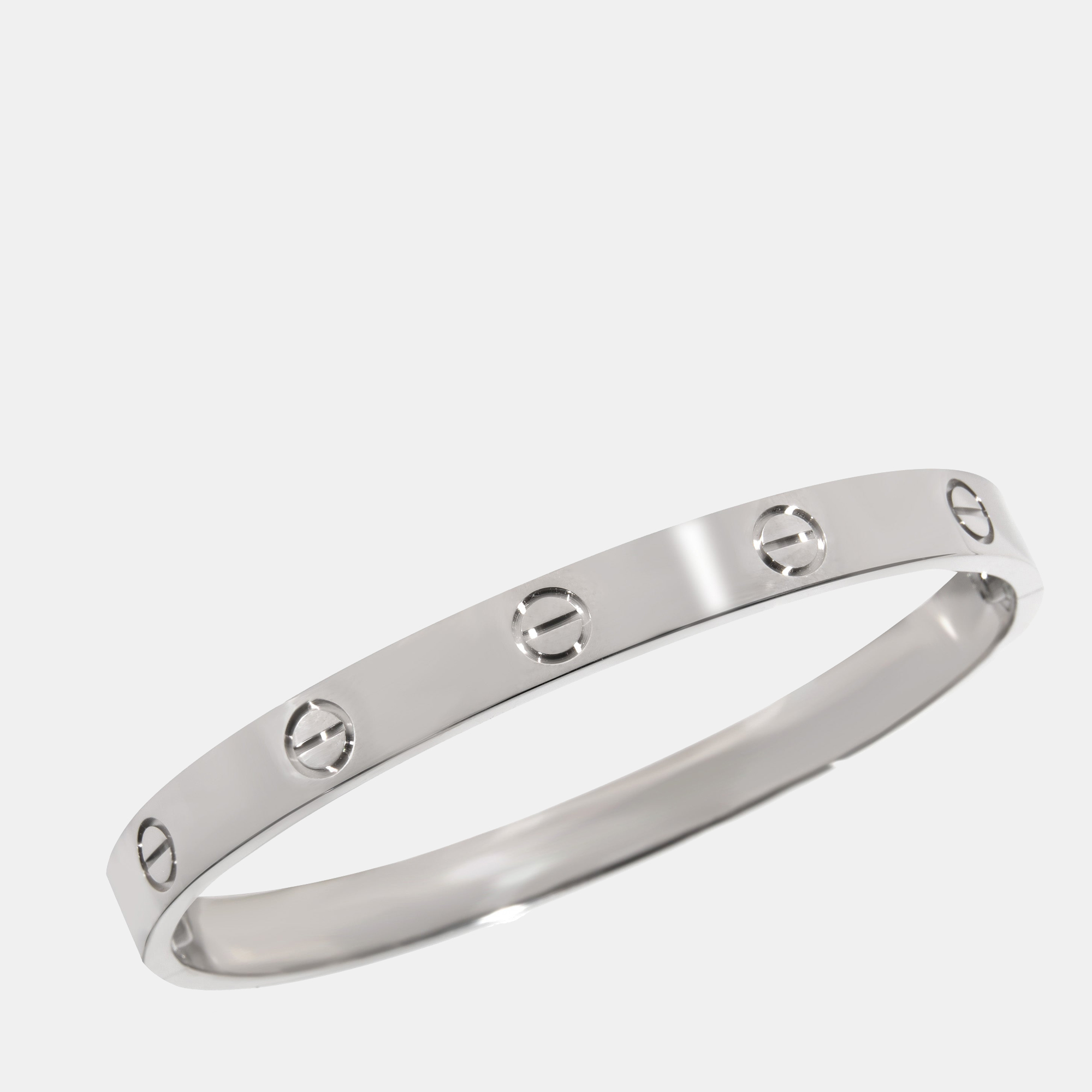 

Cartier Love Bracelet in 18k White Gold