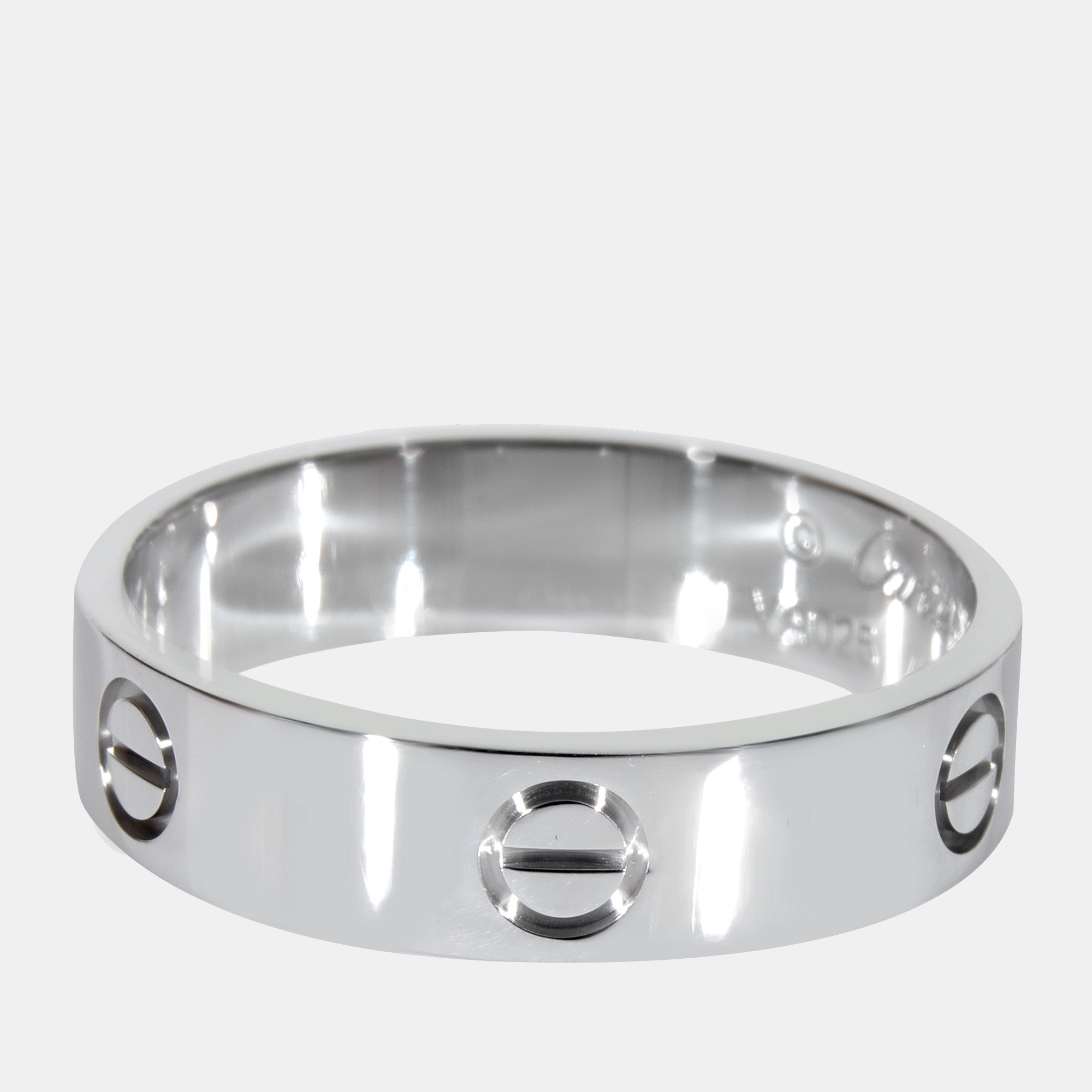 

Cartier Love Ring in 18k White Gold Ring EU 66