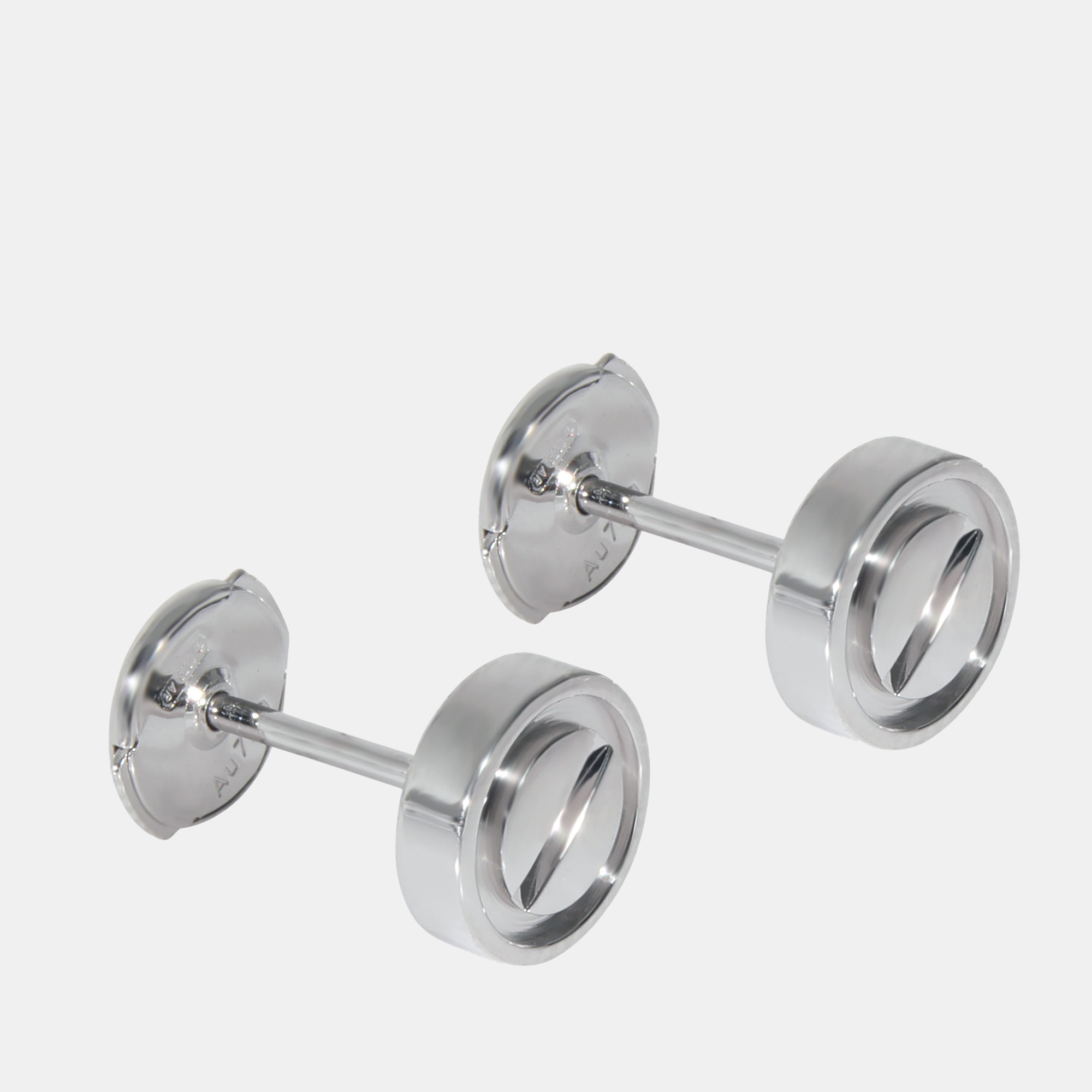 

Cartier Love Stud Earrings in 18k White Gold